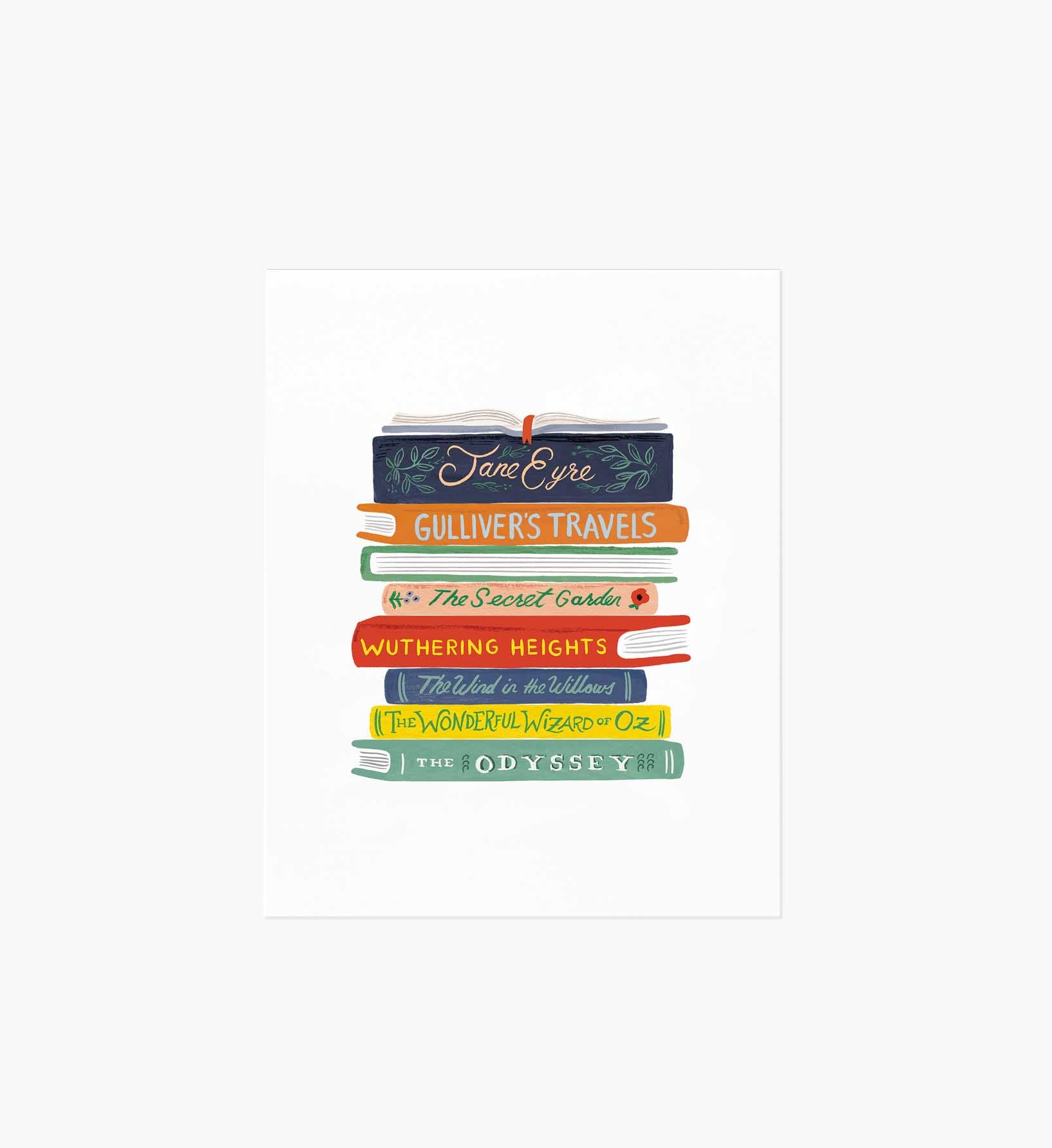 Book Club Art Print