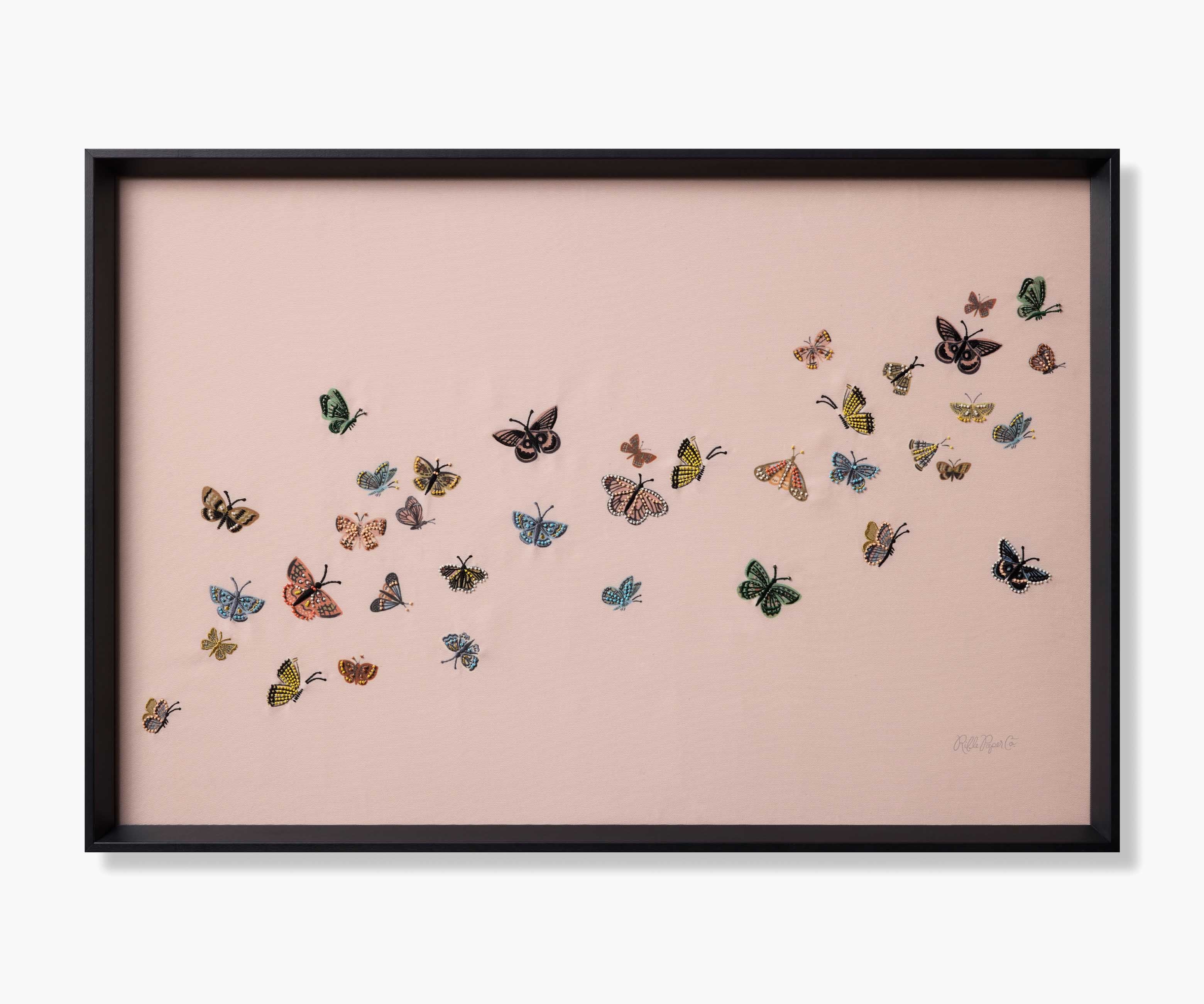 Framed Wall Art - Butterflies