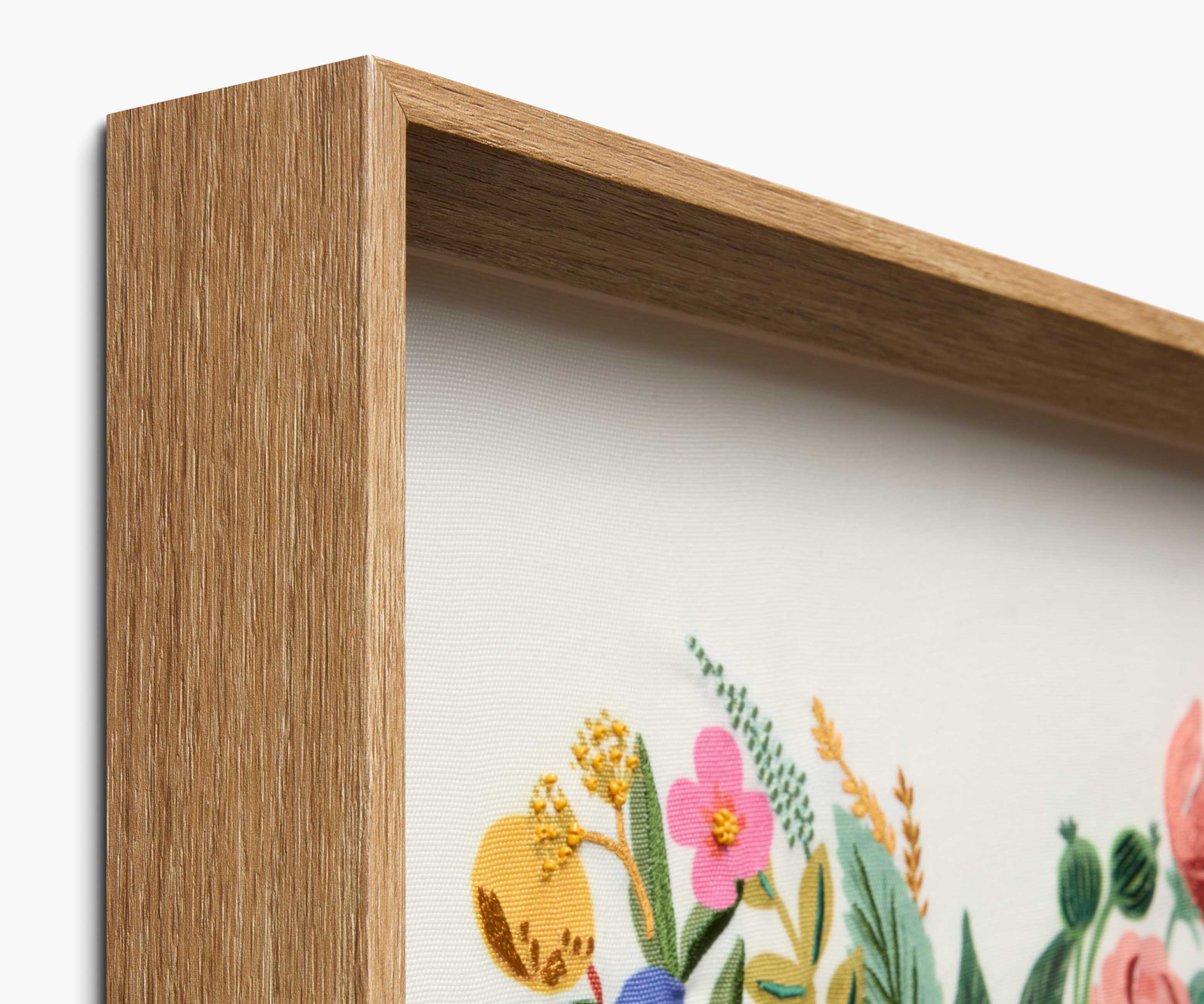 Framed Wall Art - Garden Party Heart