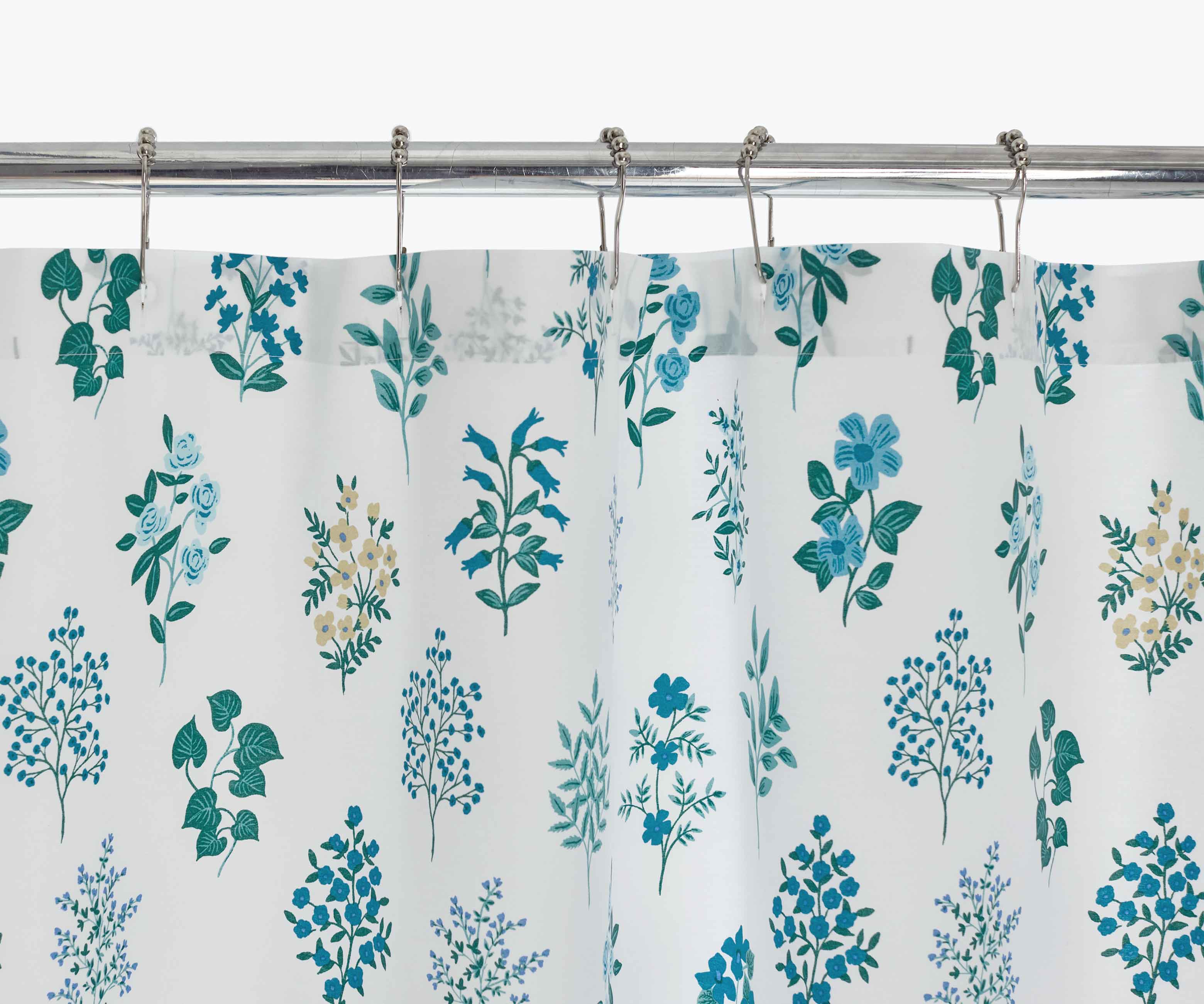 Percale Shower Curtain - Hawthorne Blue