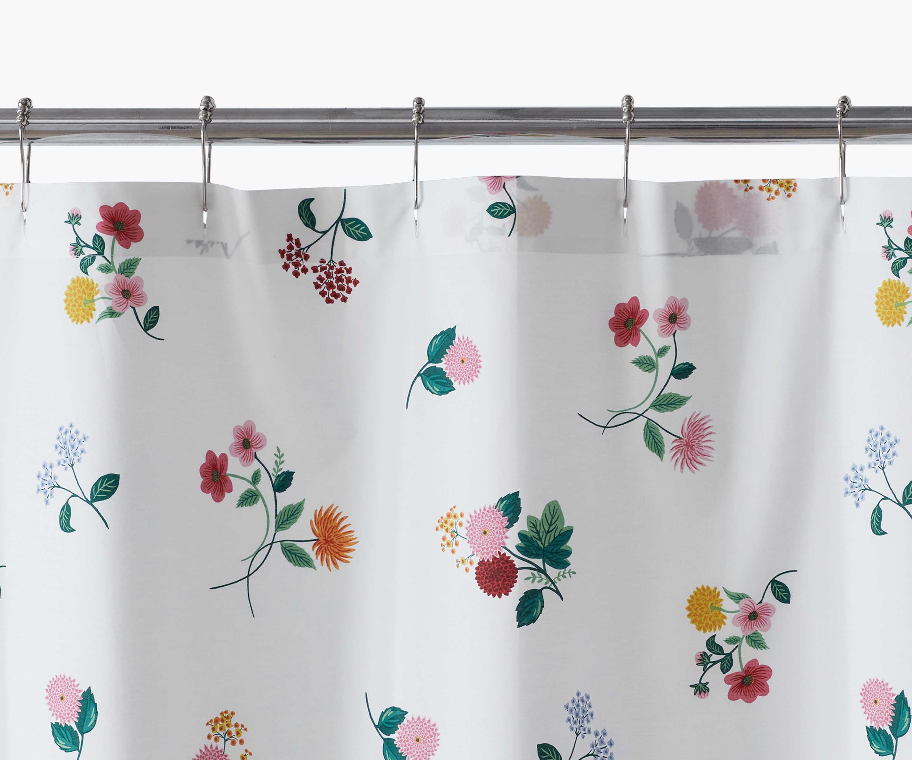 Percale Shower Curtain - Ditsy Dahlia