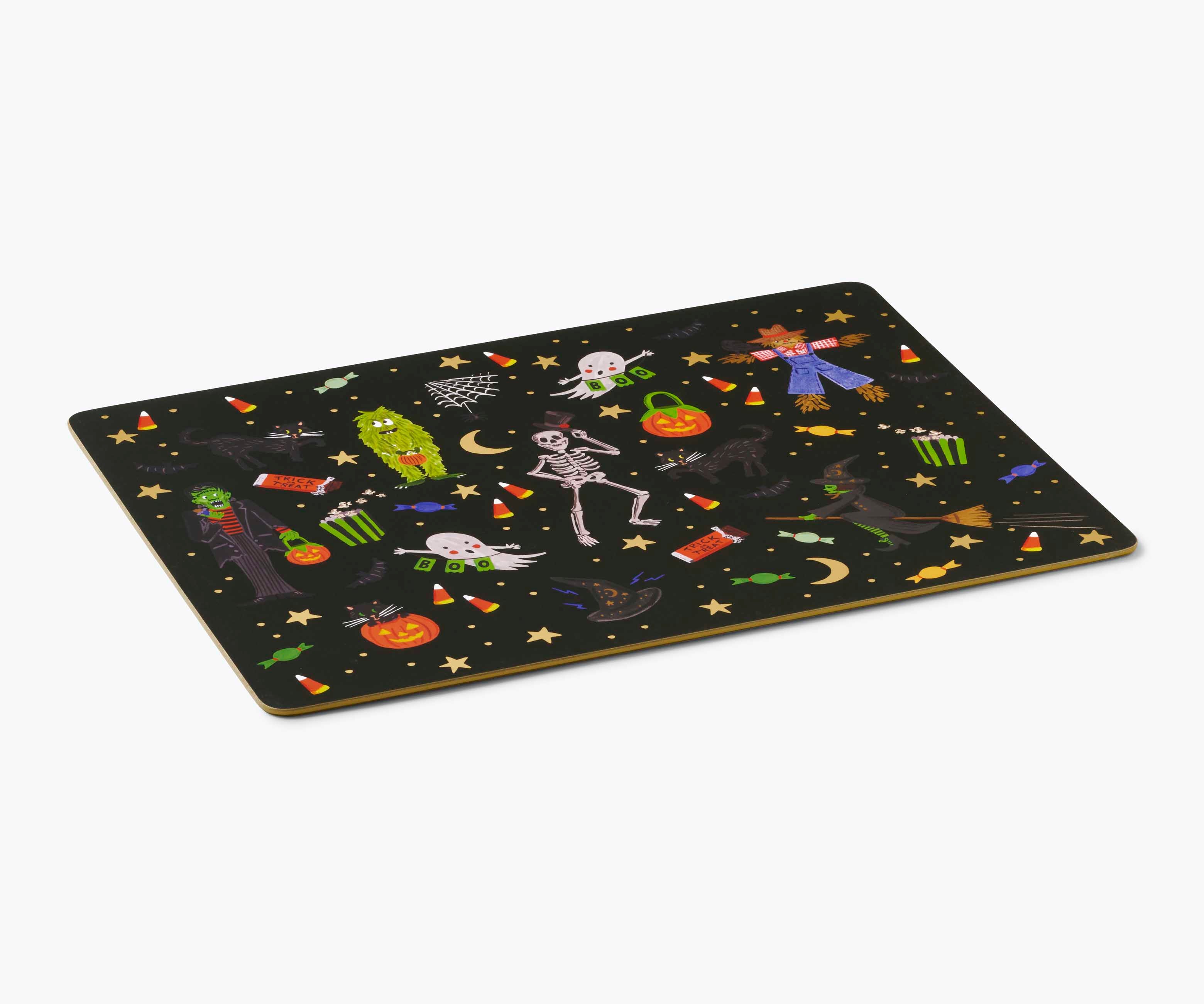 Cork Placemats - Halloween Parade
