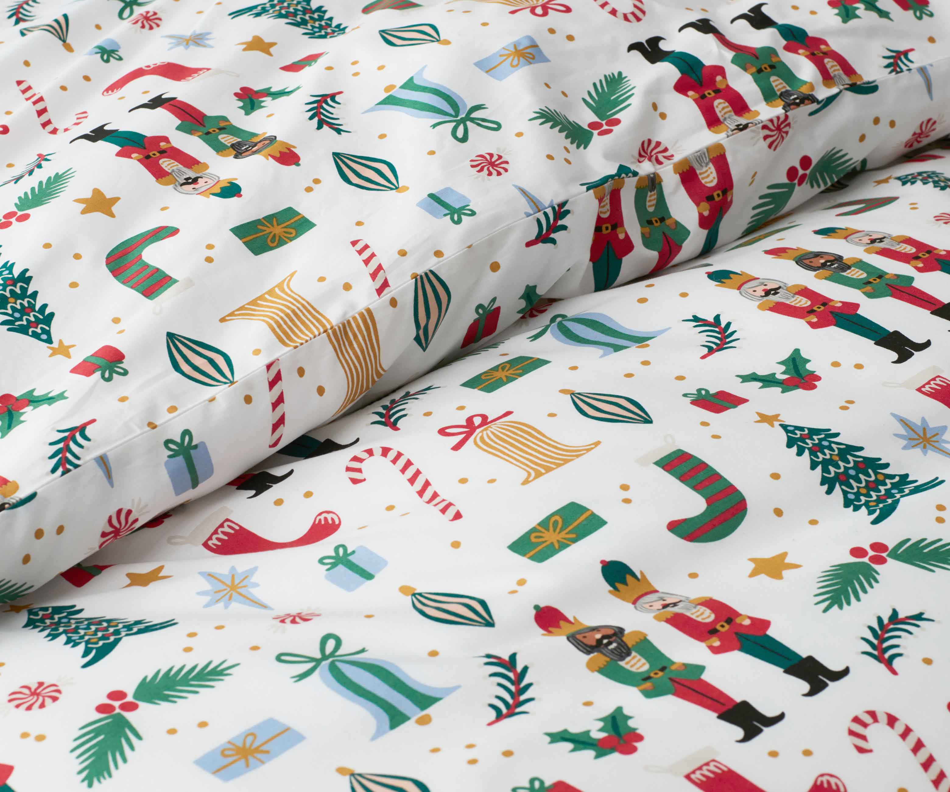 Percale Comforter - Nutcracker