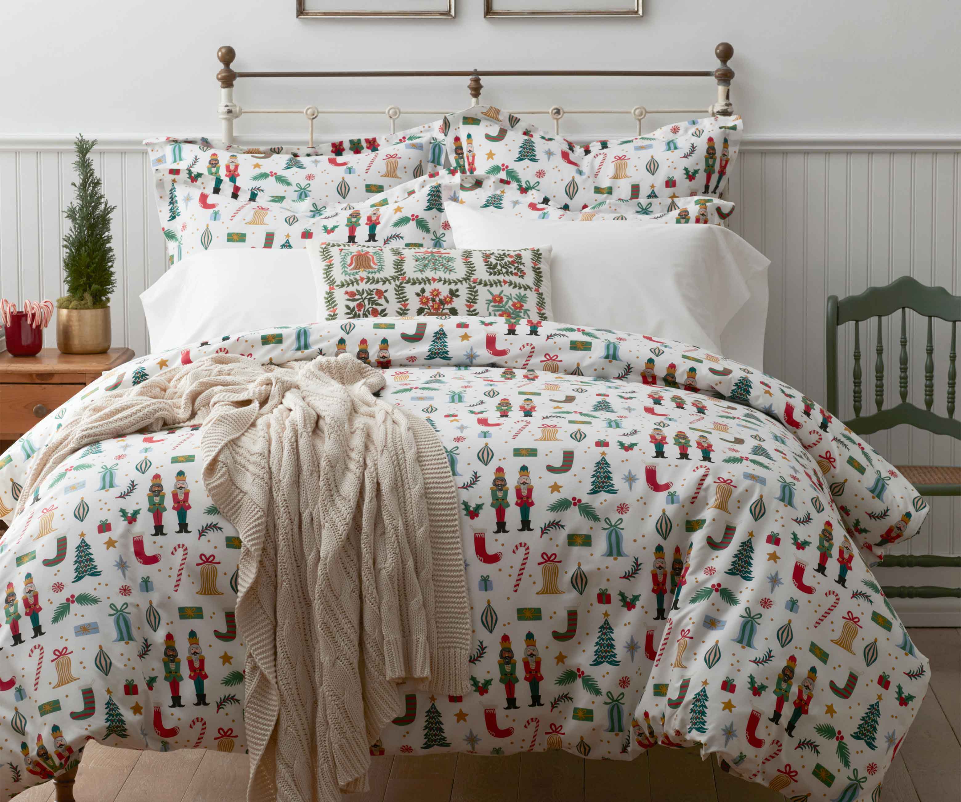 Percale Comforter - Nutcracker