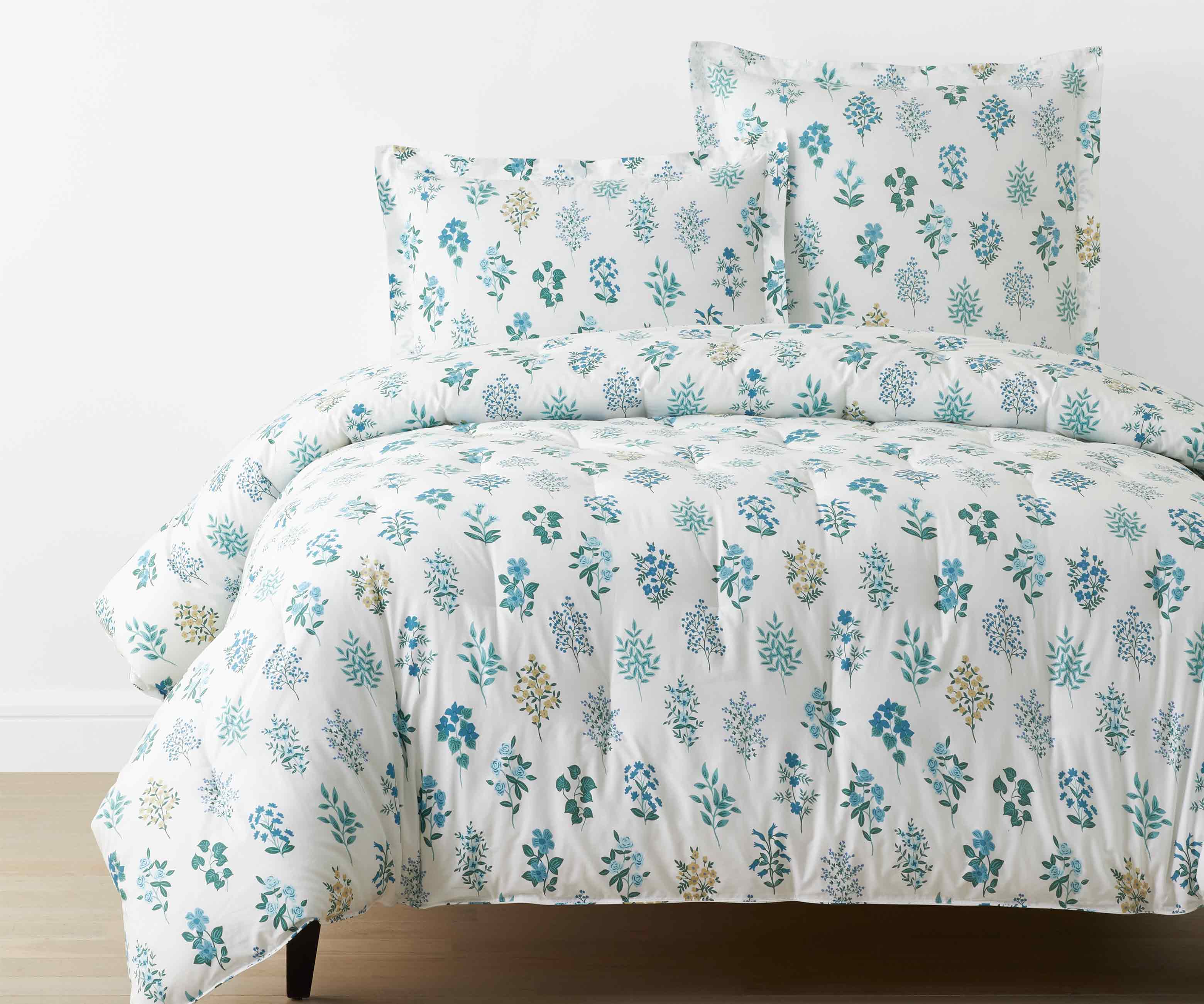 Percale Comforter - Hawthorne Blue