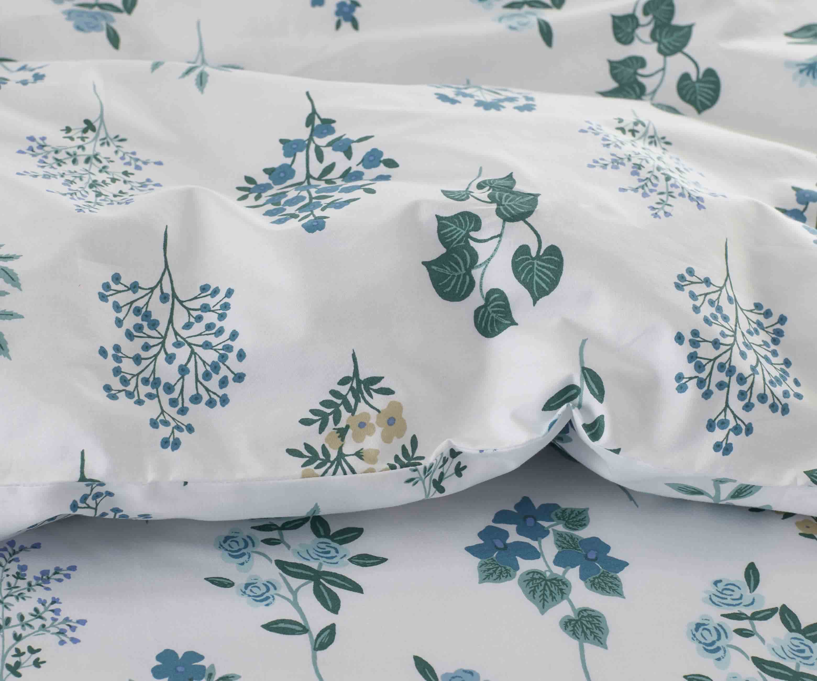 Percale Comforter - Hawthorne Blue