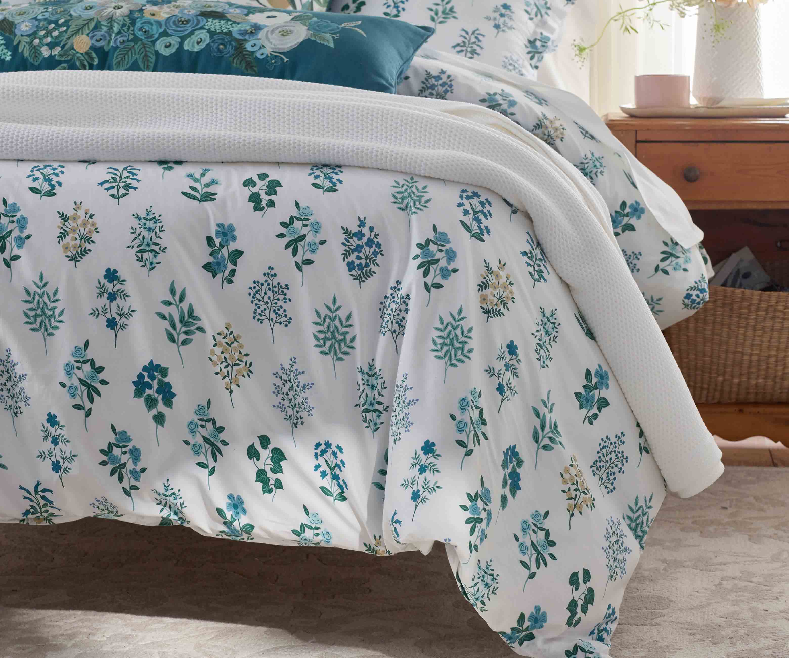 Percale Comforter - Hawthorne Blue