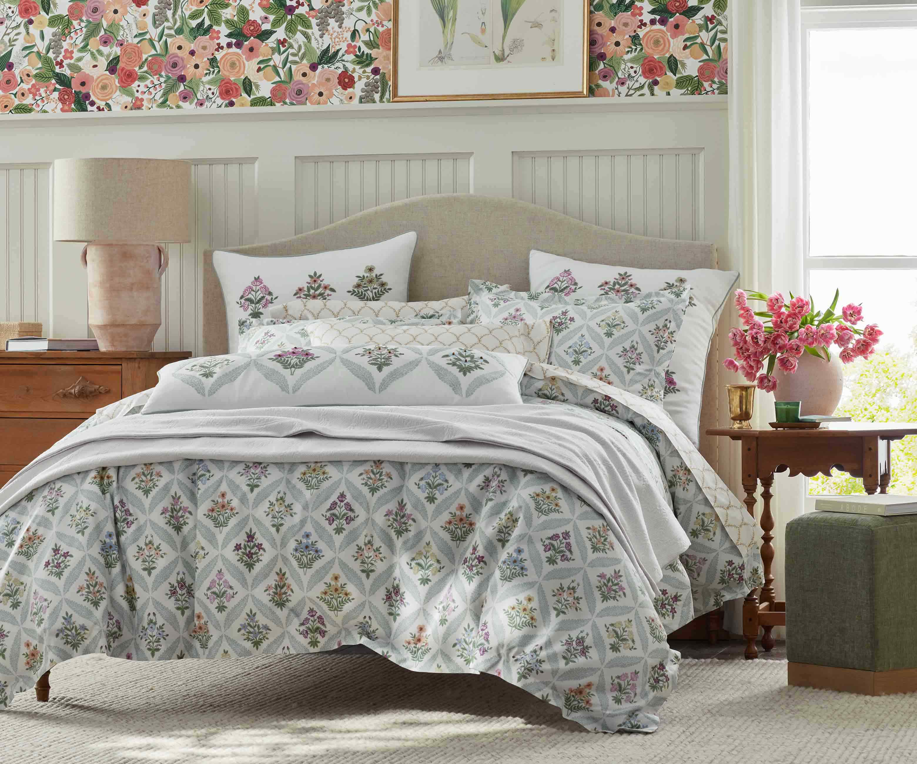 Sateen Duvet Cover - Estee Garden