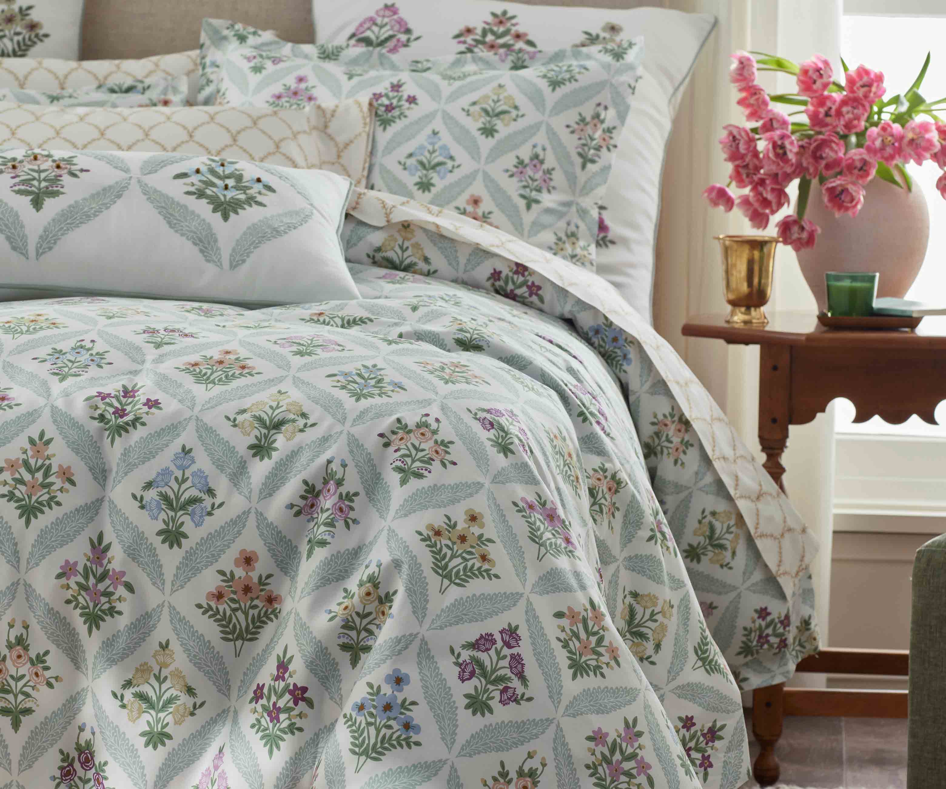 Sateen Duvet Cover - Estee Garden