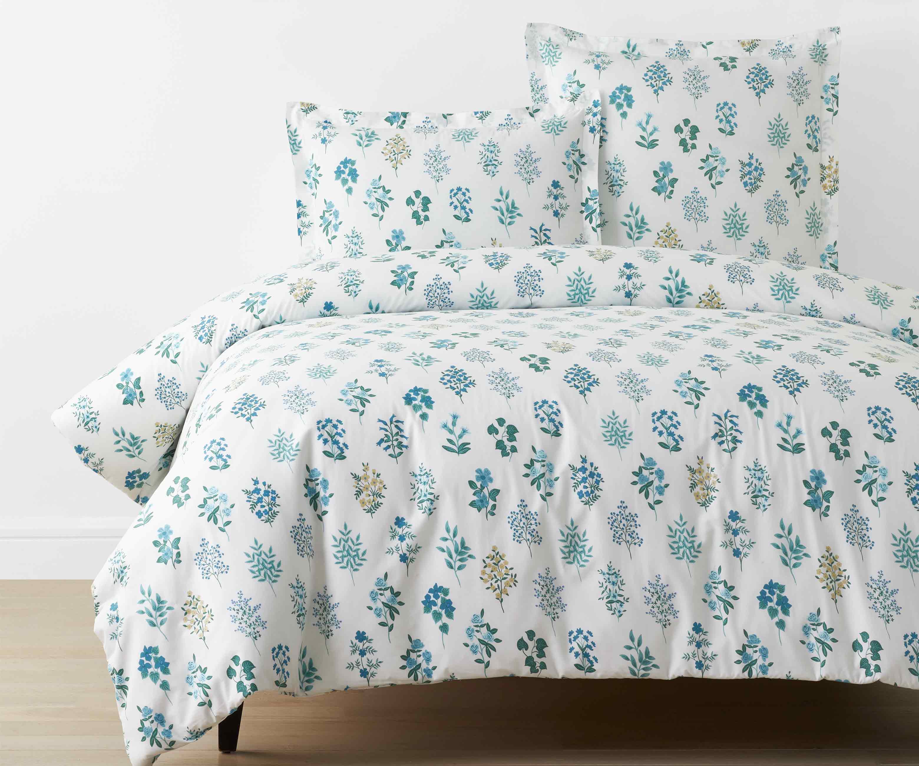 Percale Duvet Cover - Hawthorne Blue