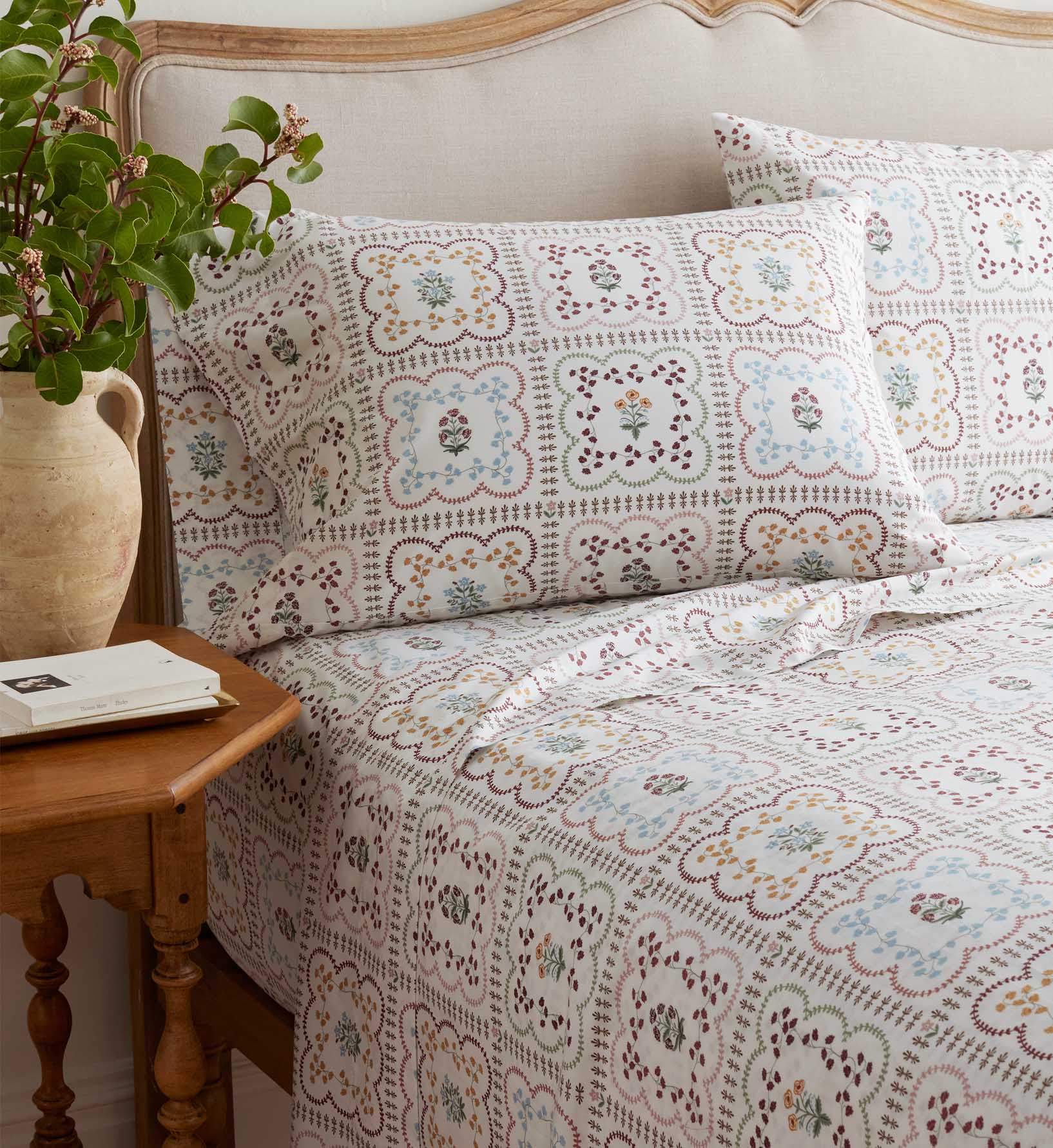 Percale Flat Sheet - Lottie