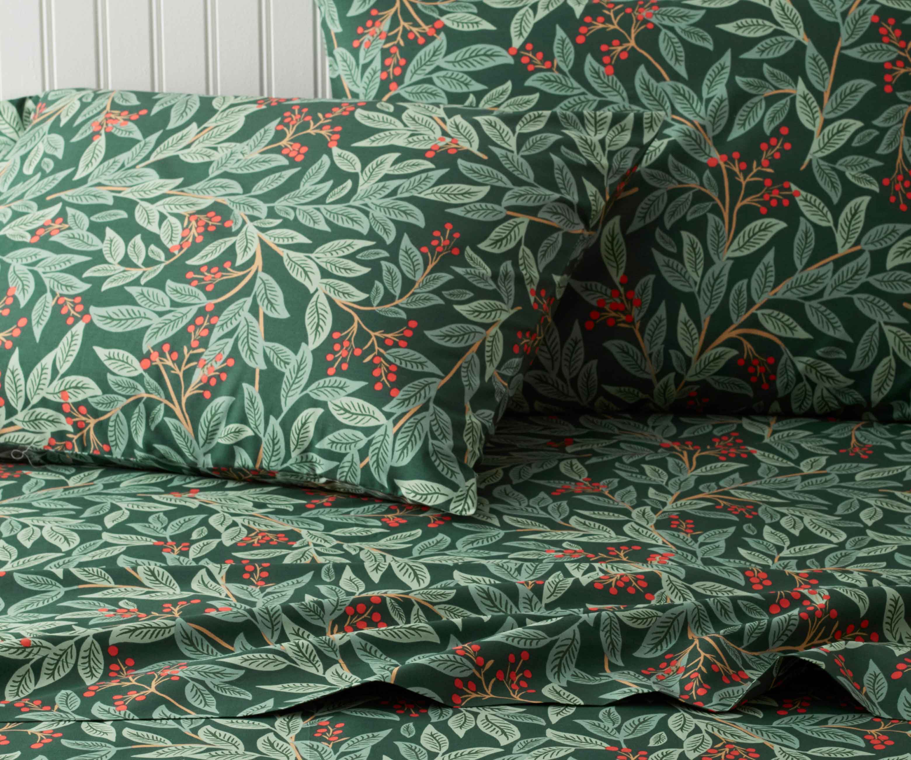 Percale Fitted Sheet - Willowberry