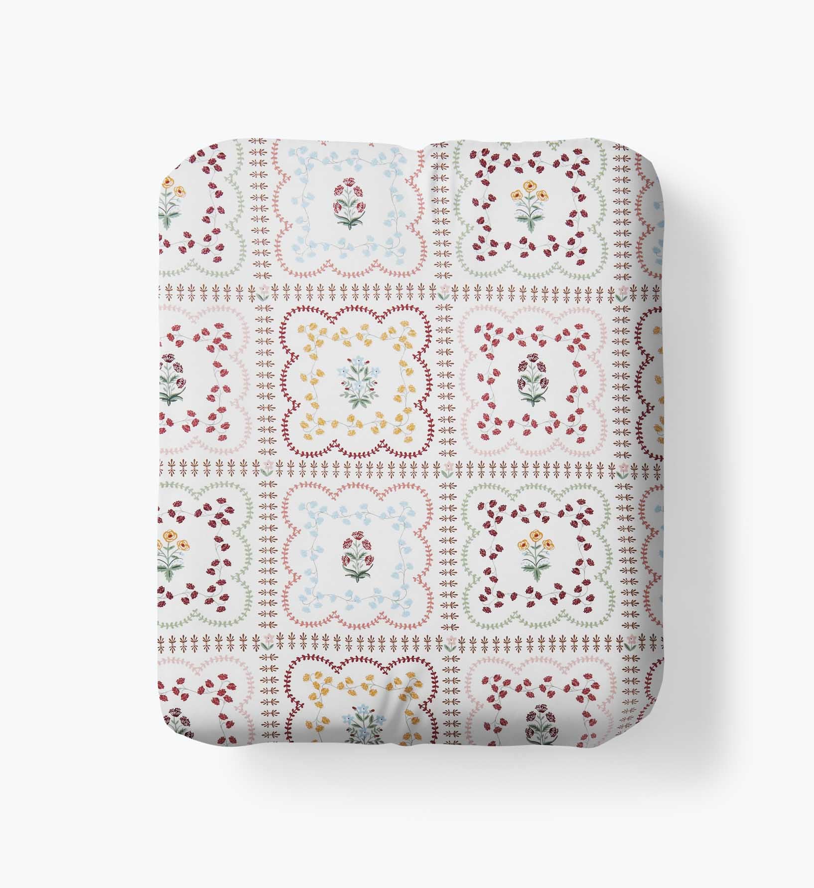 Percale Fitted Sheet - Lottie