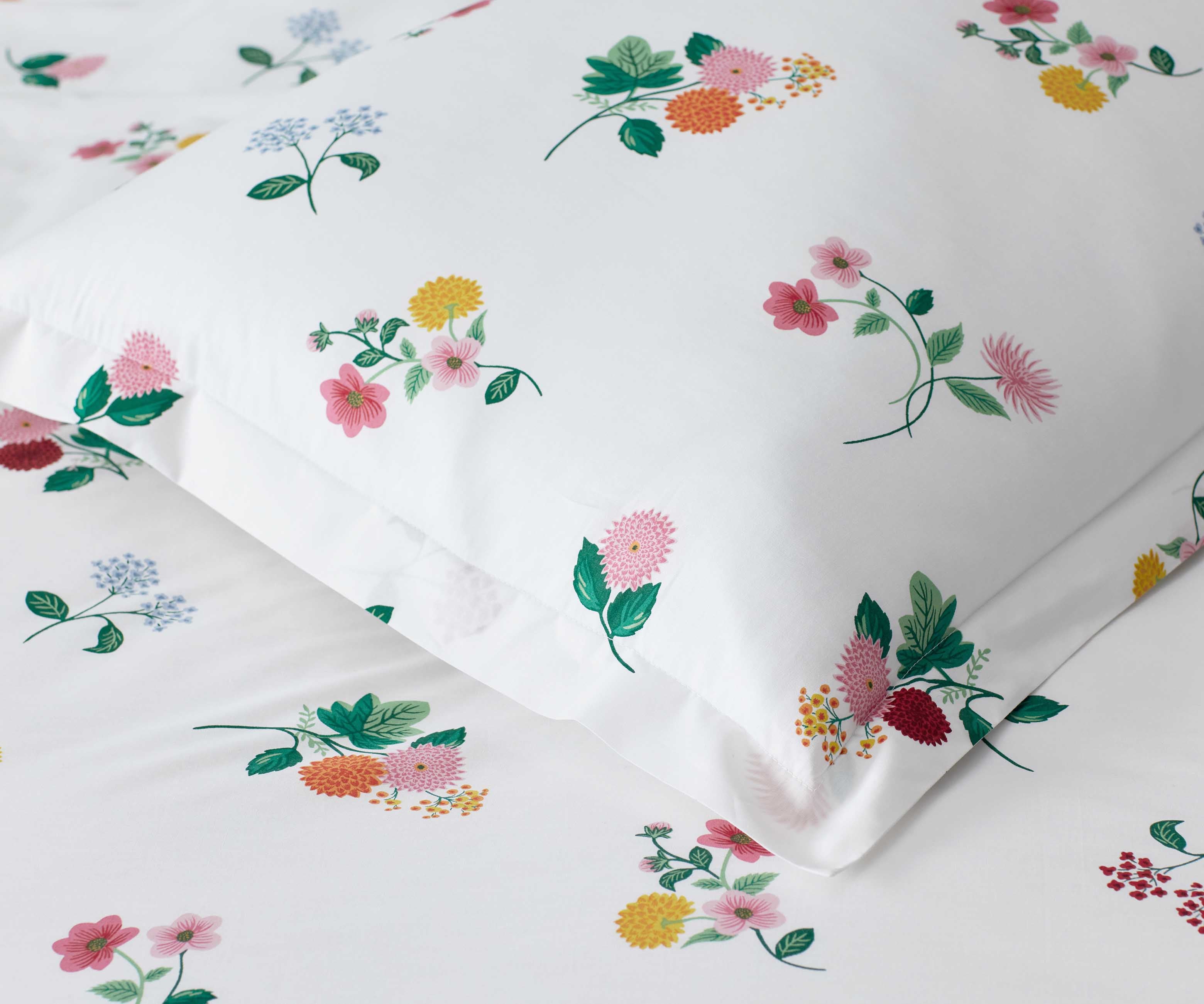 Percale Sham - Ditsy Dahlia