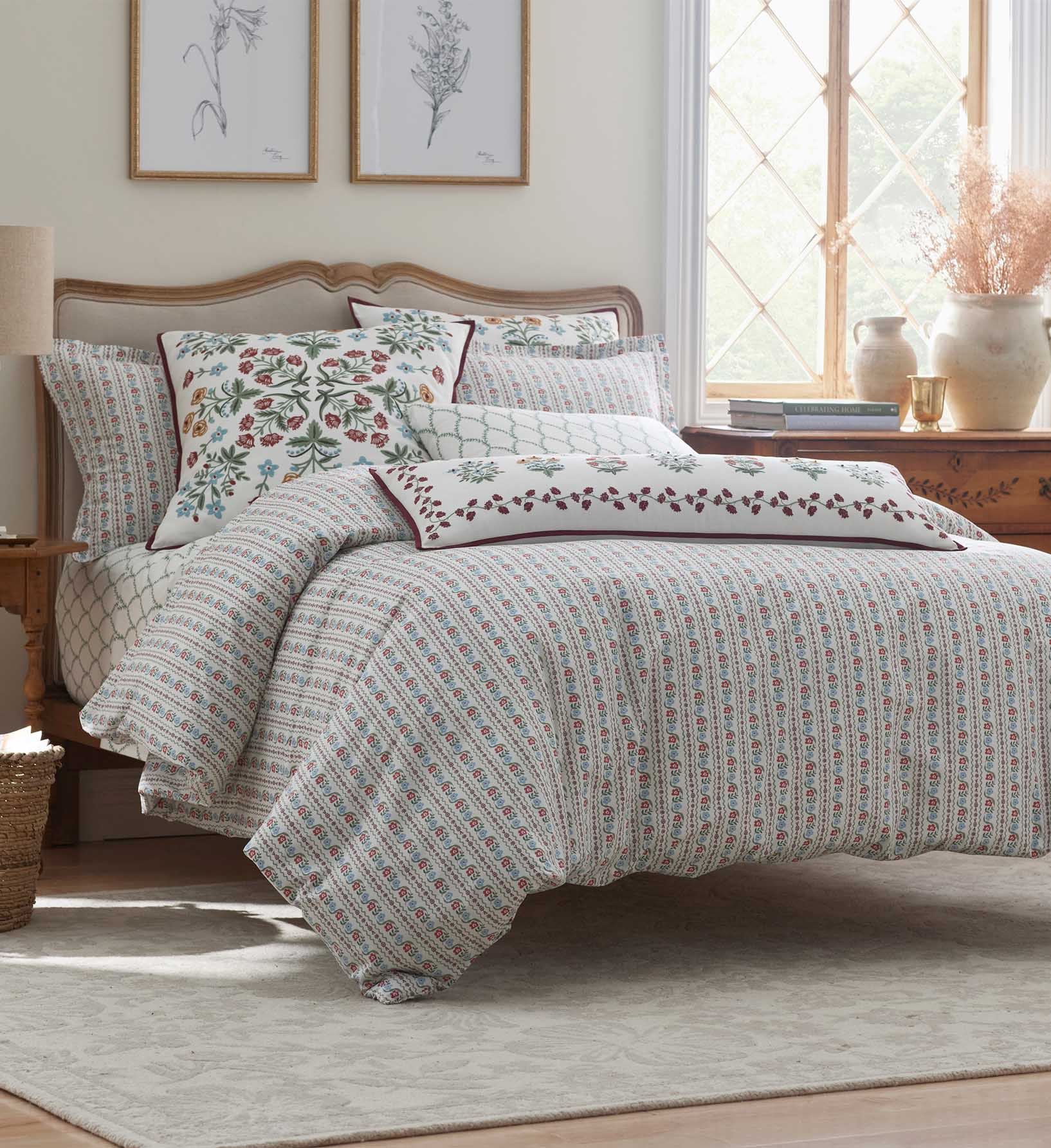 Percale Sham - Delphine