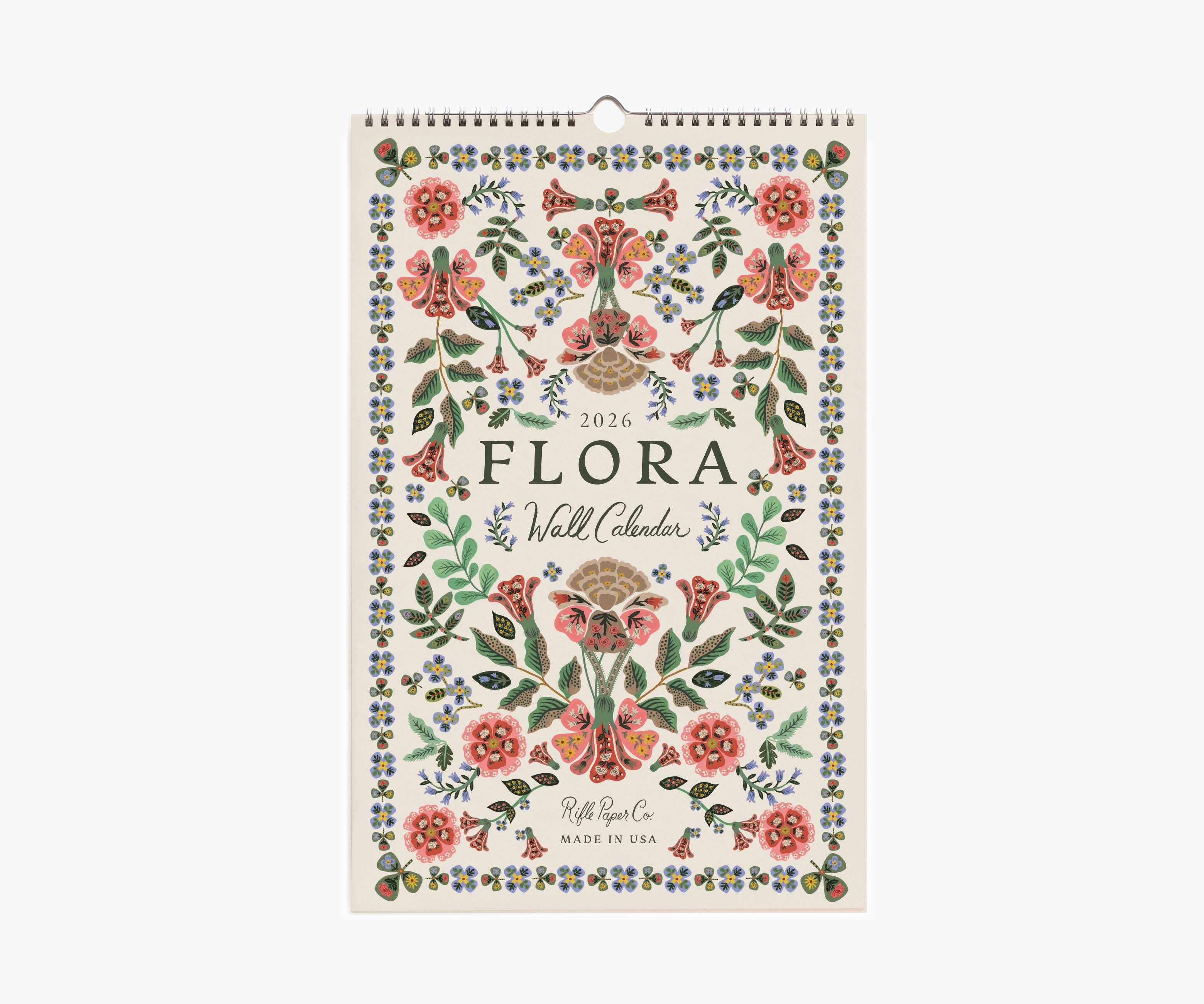 2026 Wall Calendar - Flora