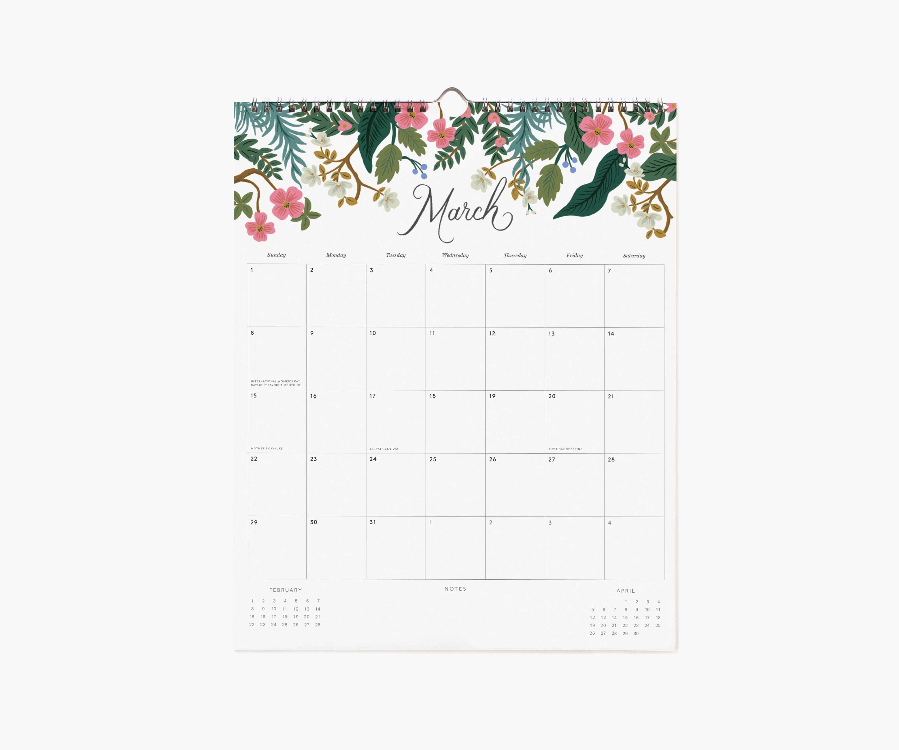 2026 Appointment Calendar - Dahlia