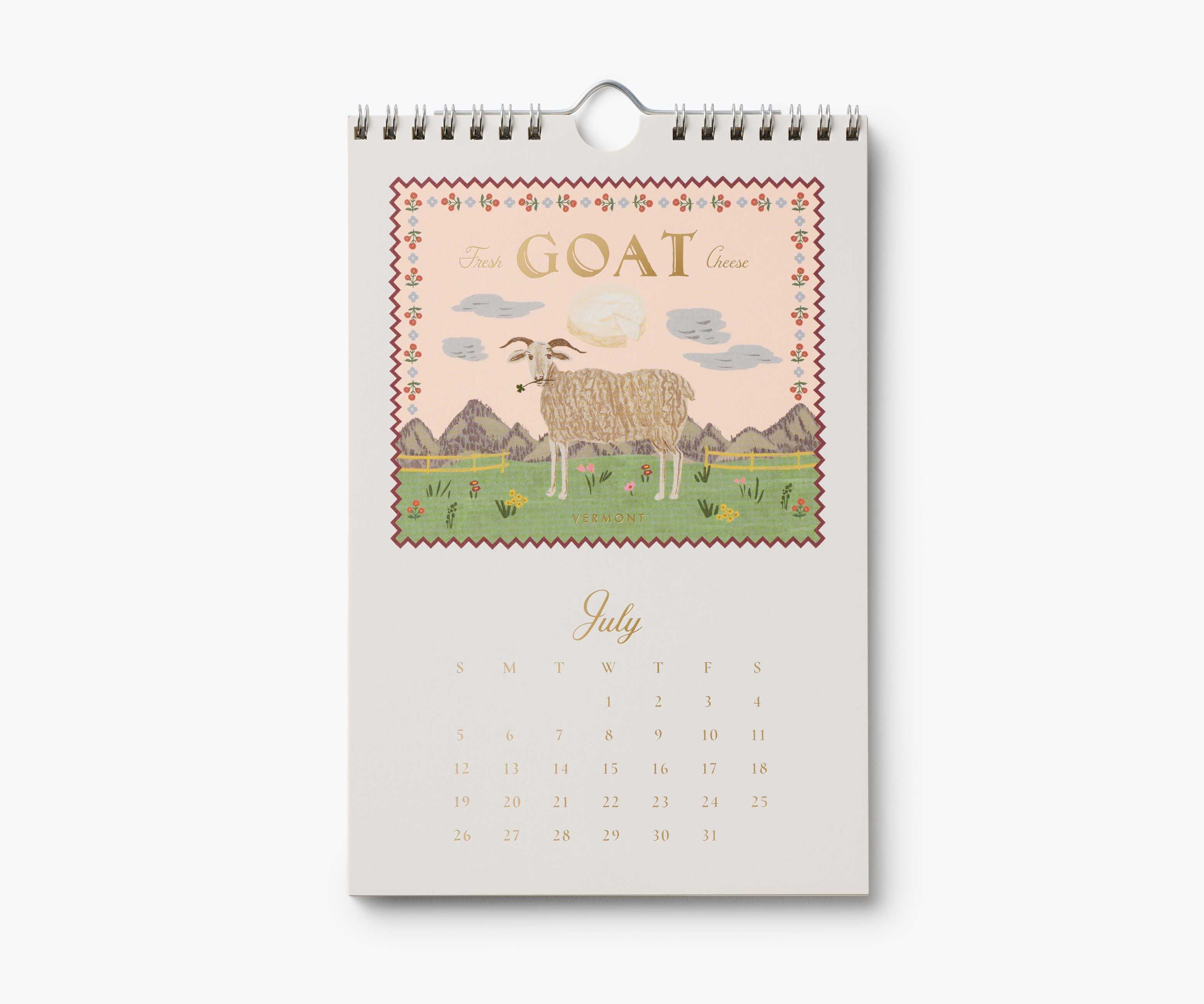 2026 Kitchen Calendar - Country Farm