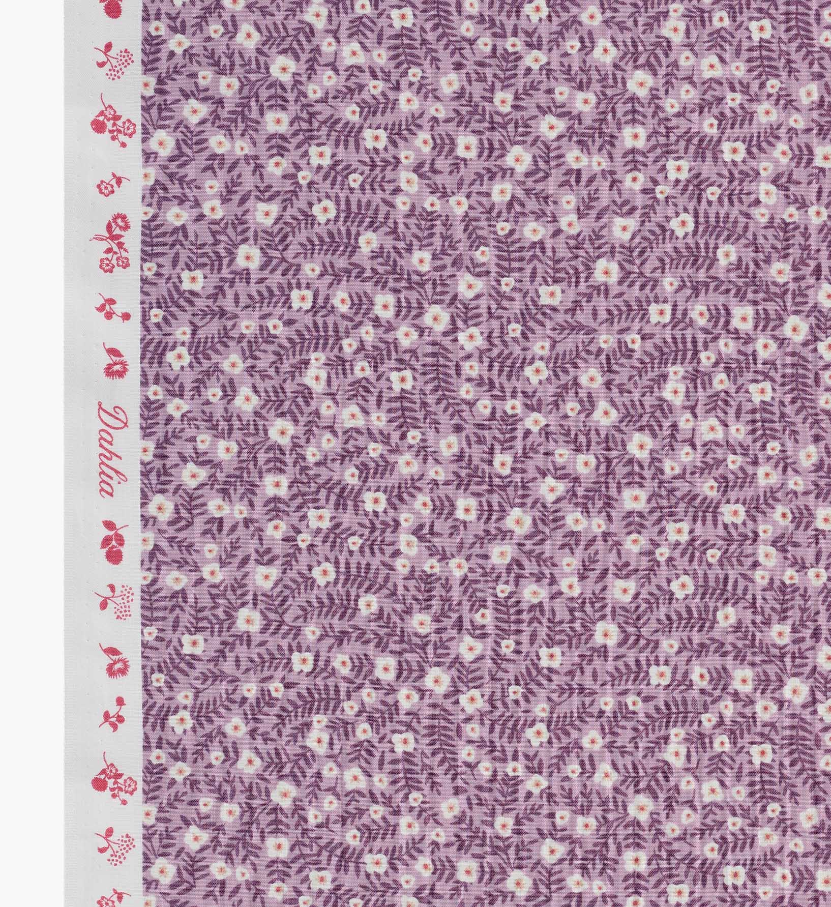 Elodie Cotton Fabric - Lilac