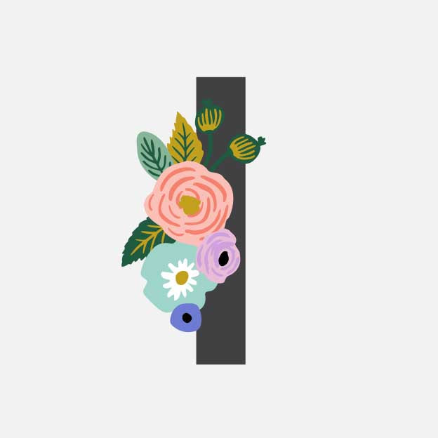 Monogram Personalized Stationery - I