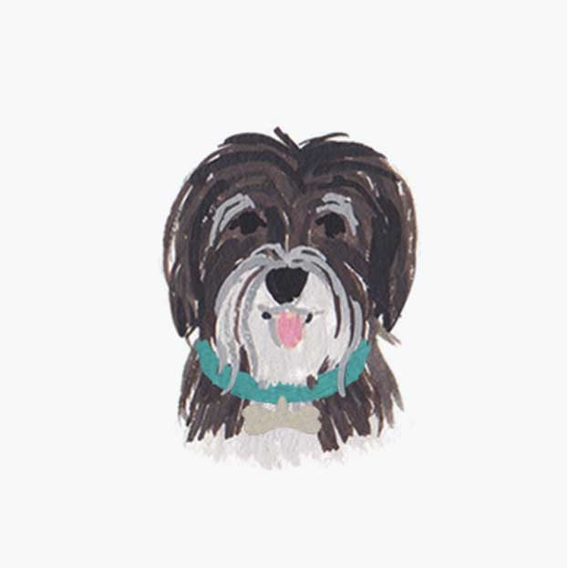 Pets Personalized Stationery - Dog 7