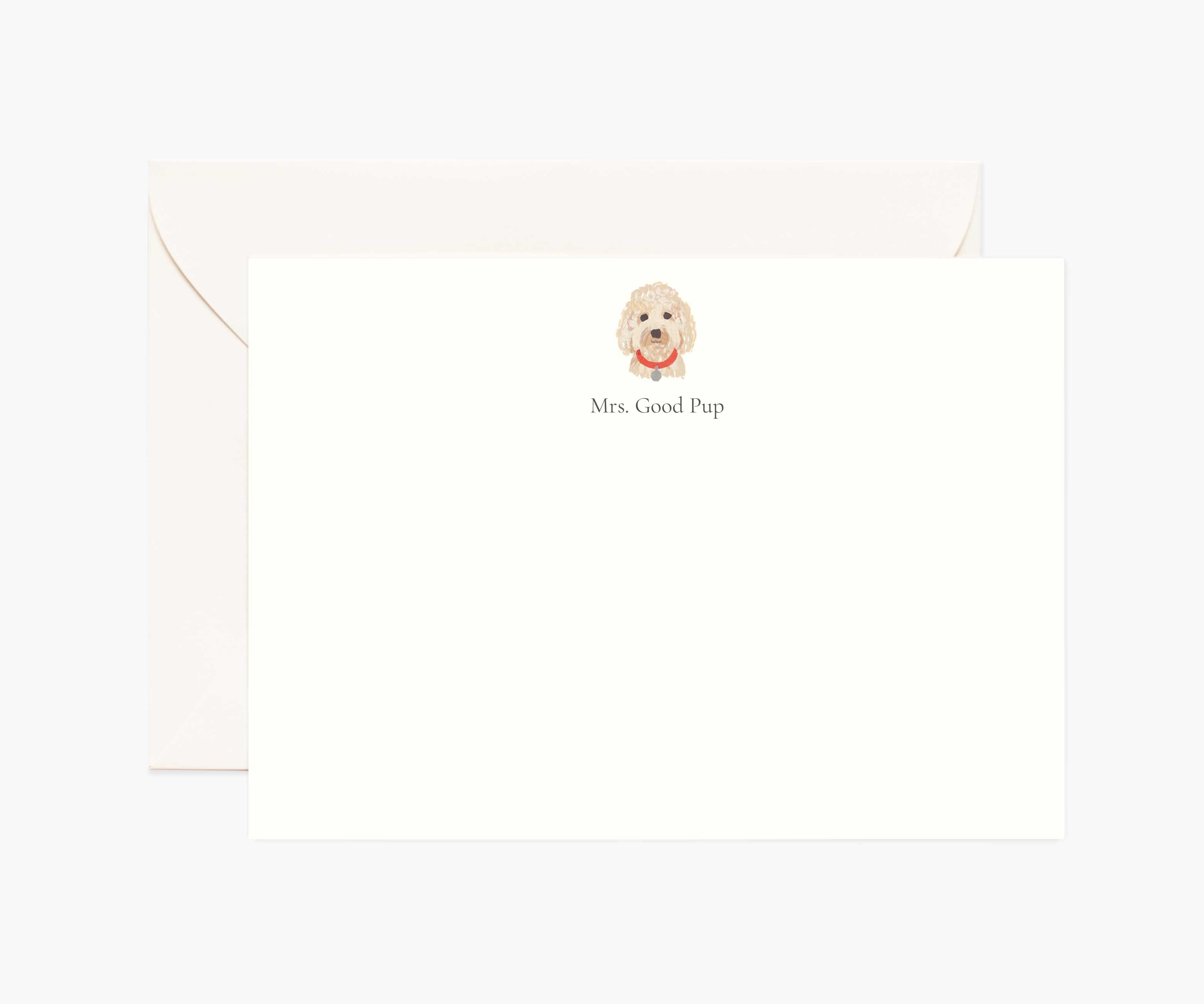 Pets Personalized Stationery - Dog 8