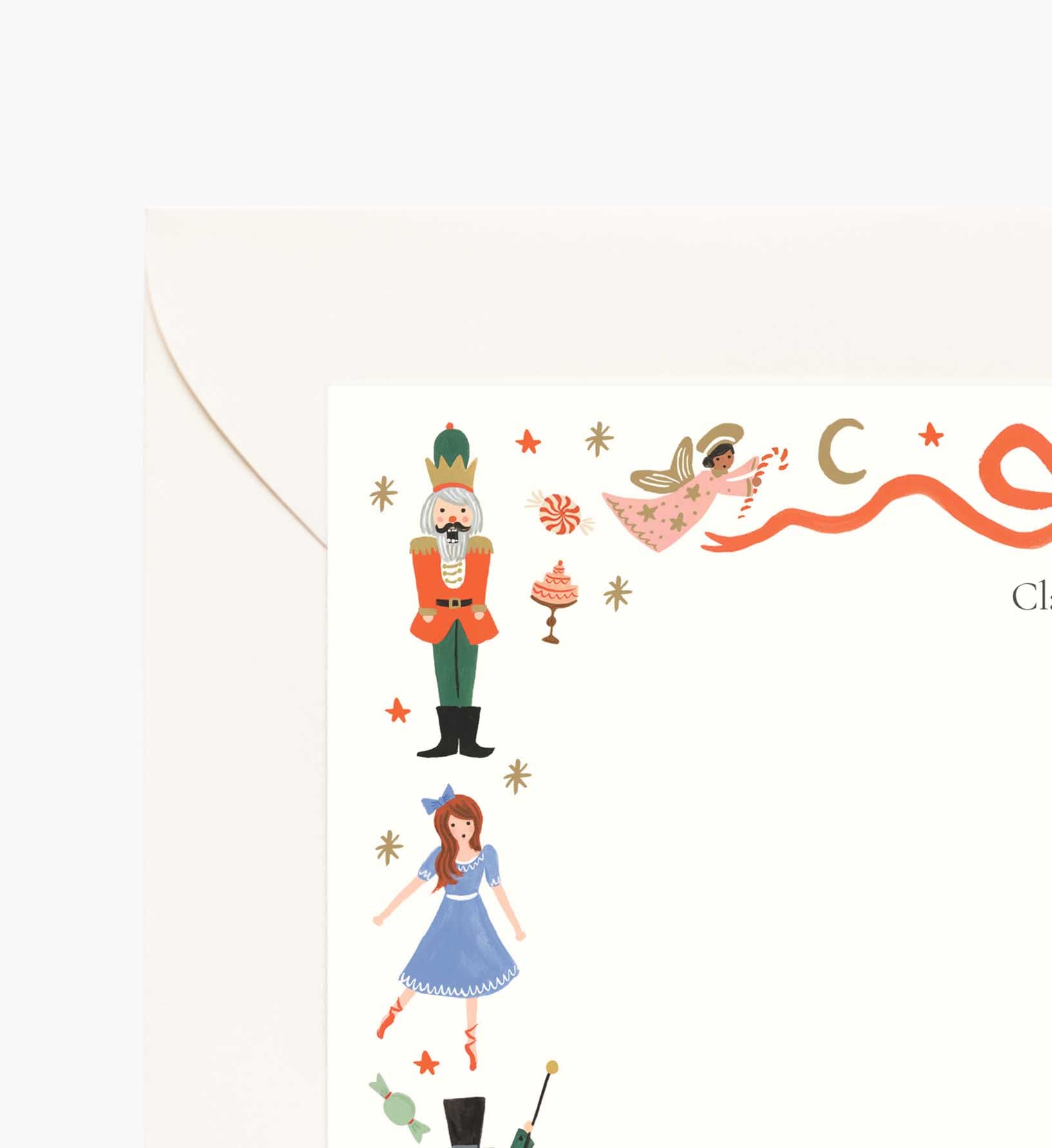 Holiday Personalized Stationery - Nutcracker