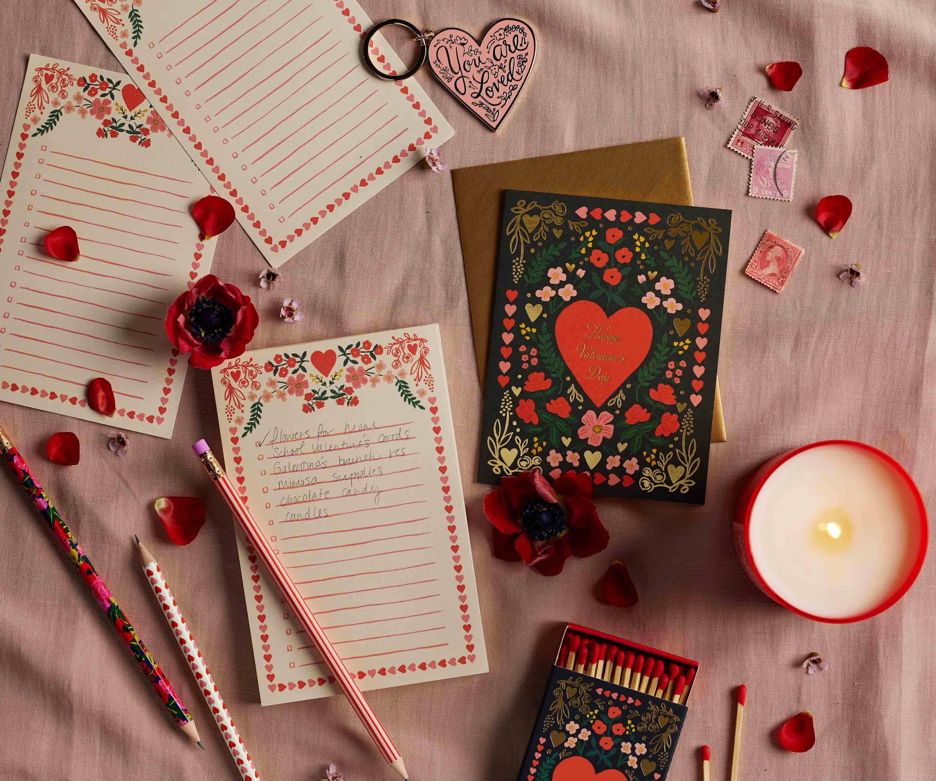 Enamel Keychain - You Are Loved