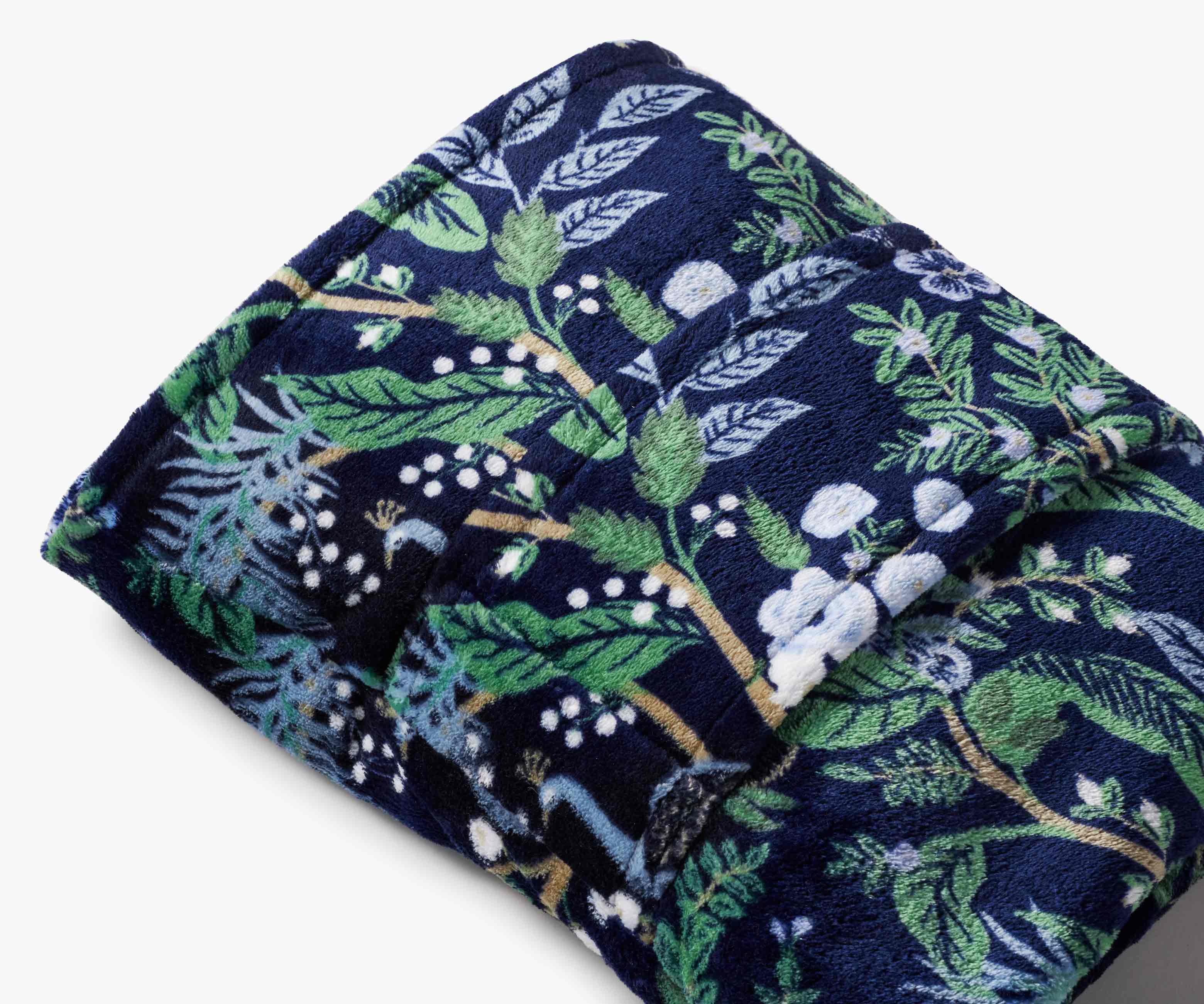 Travel Fleece Blanket - Peacock