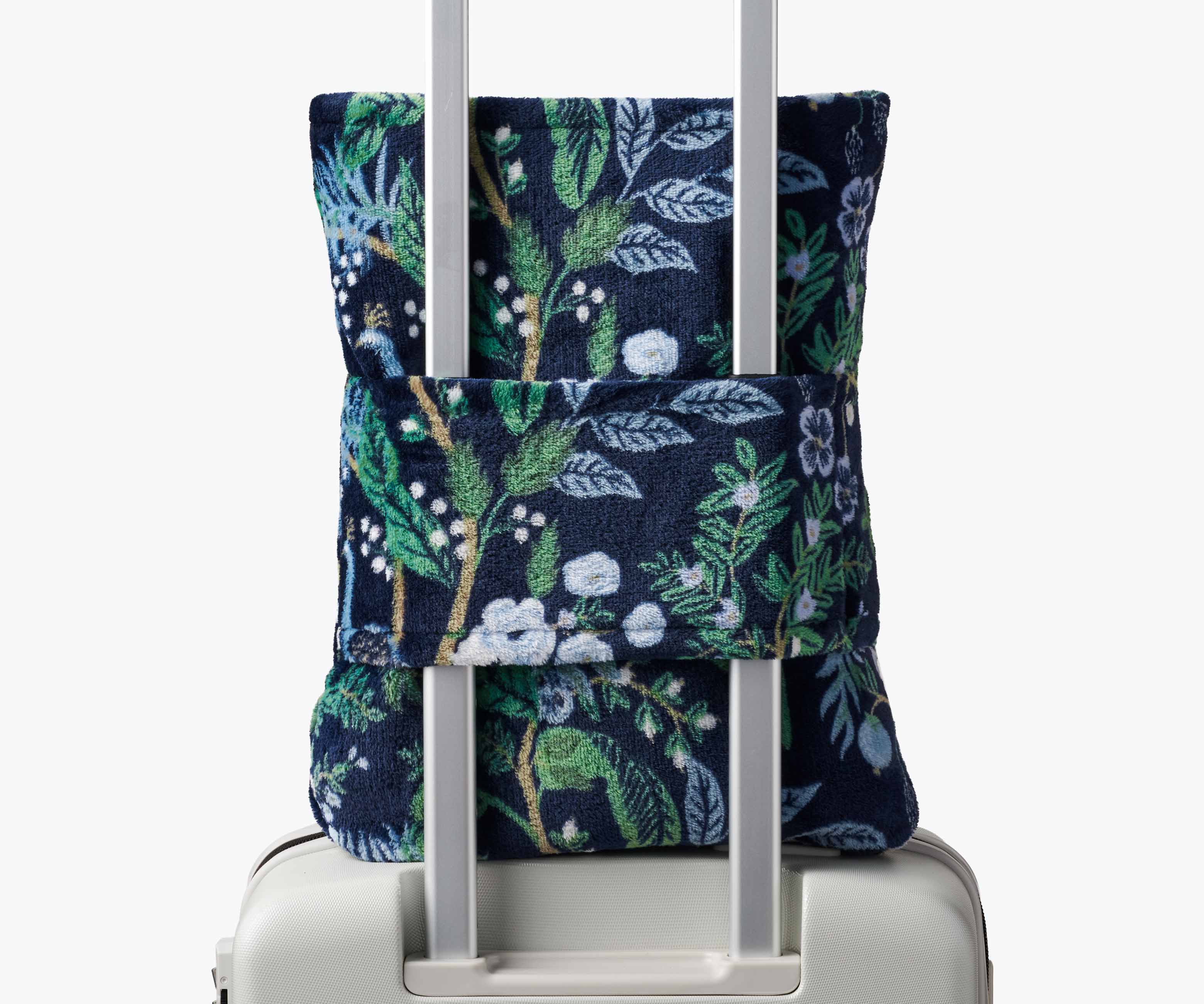 Travel Fleece Blanket - Peacock