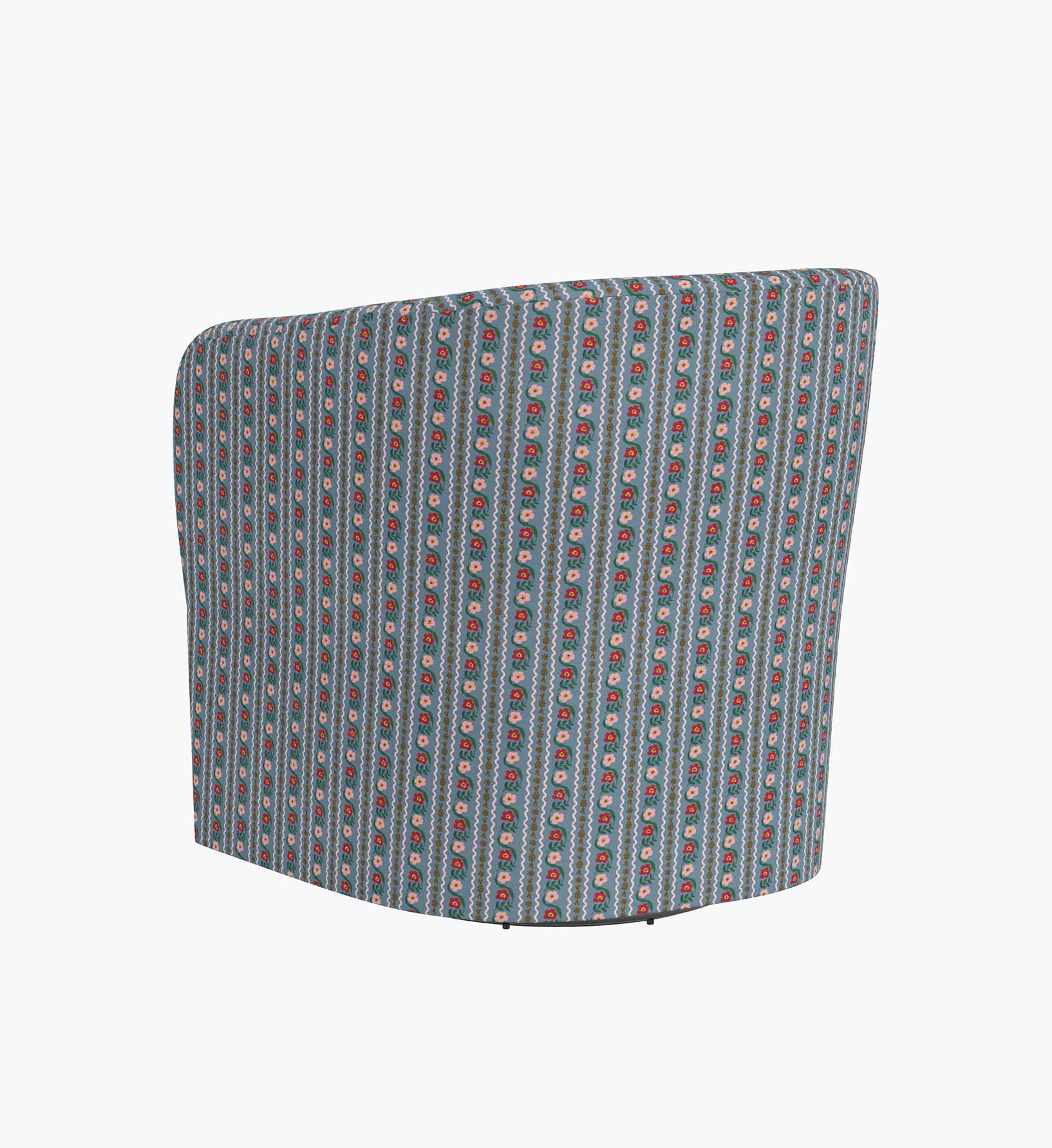 Pembroke Swivel Chair - Delphine