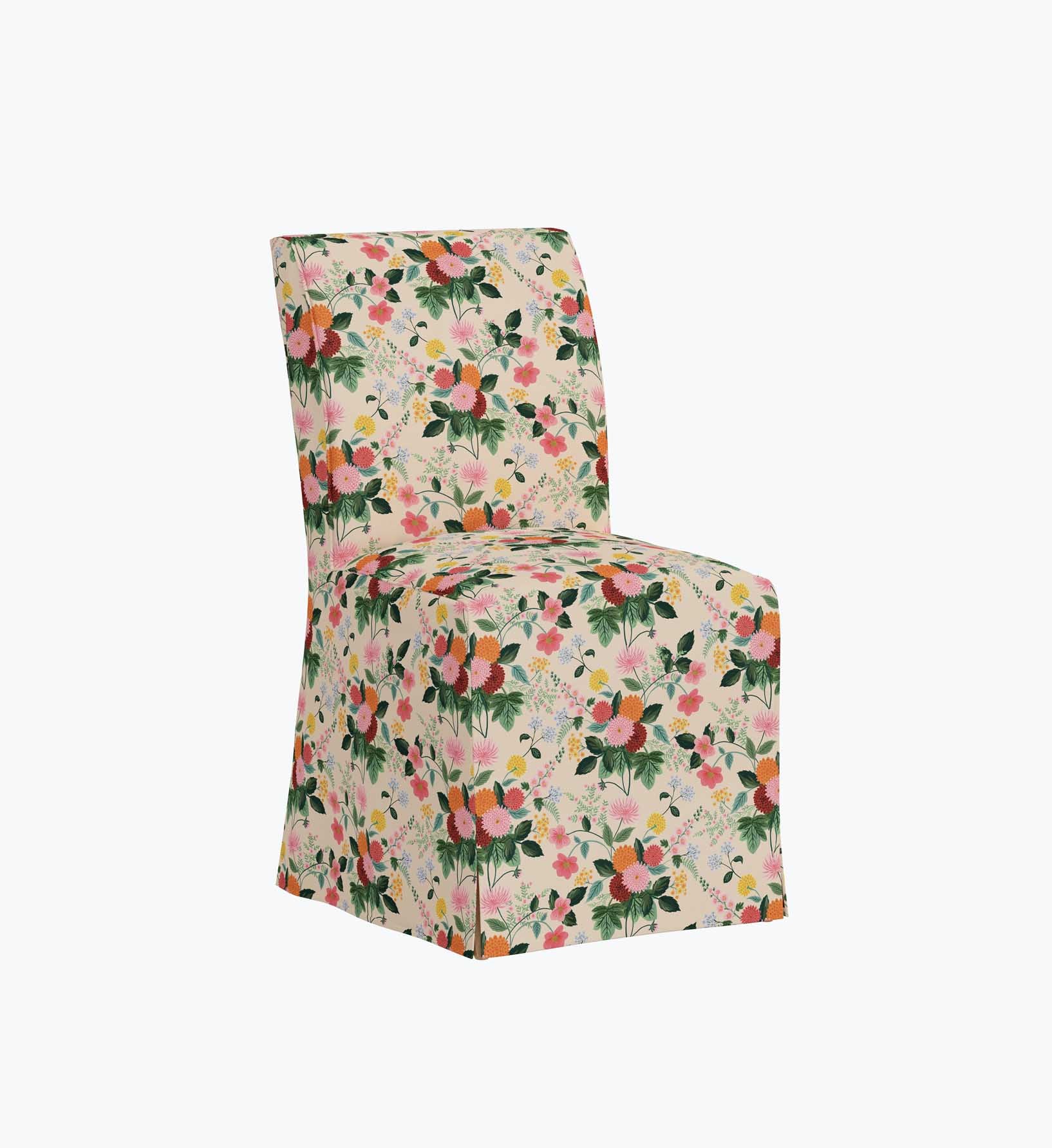 Frances Slipcover Dining Chair - Dahlia