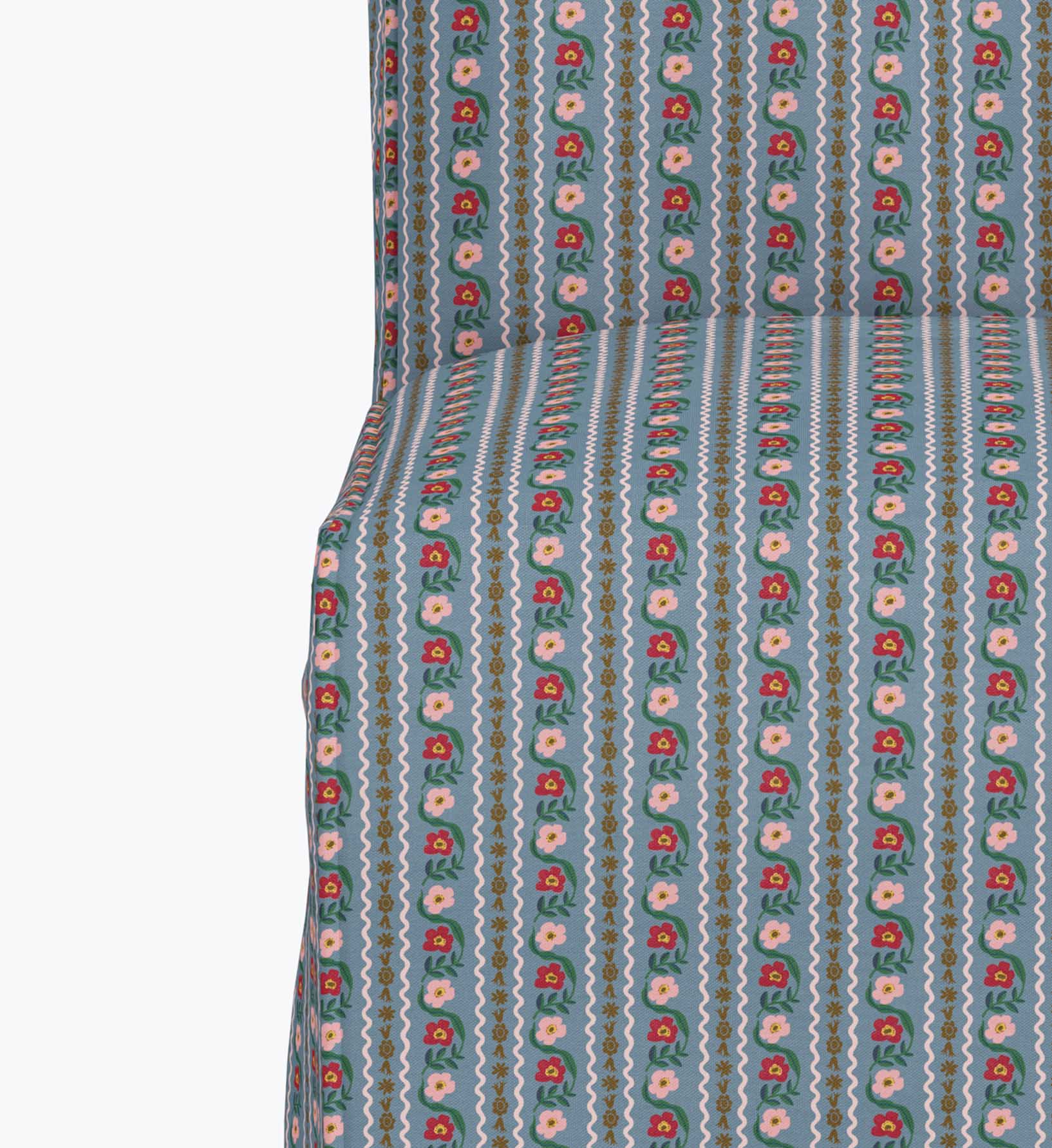 Frances Slipcover Dining Chair - Delphine