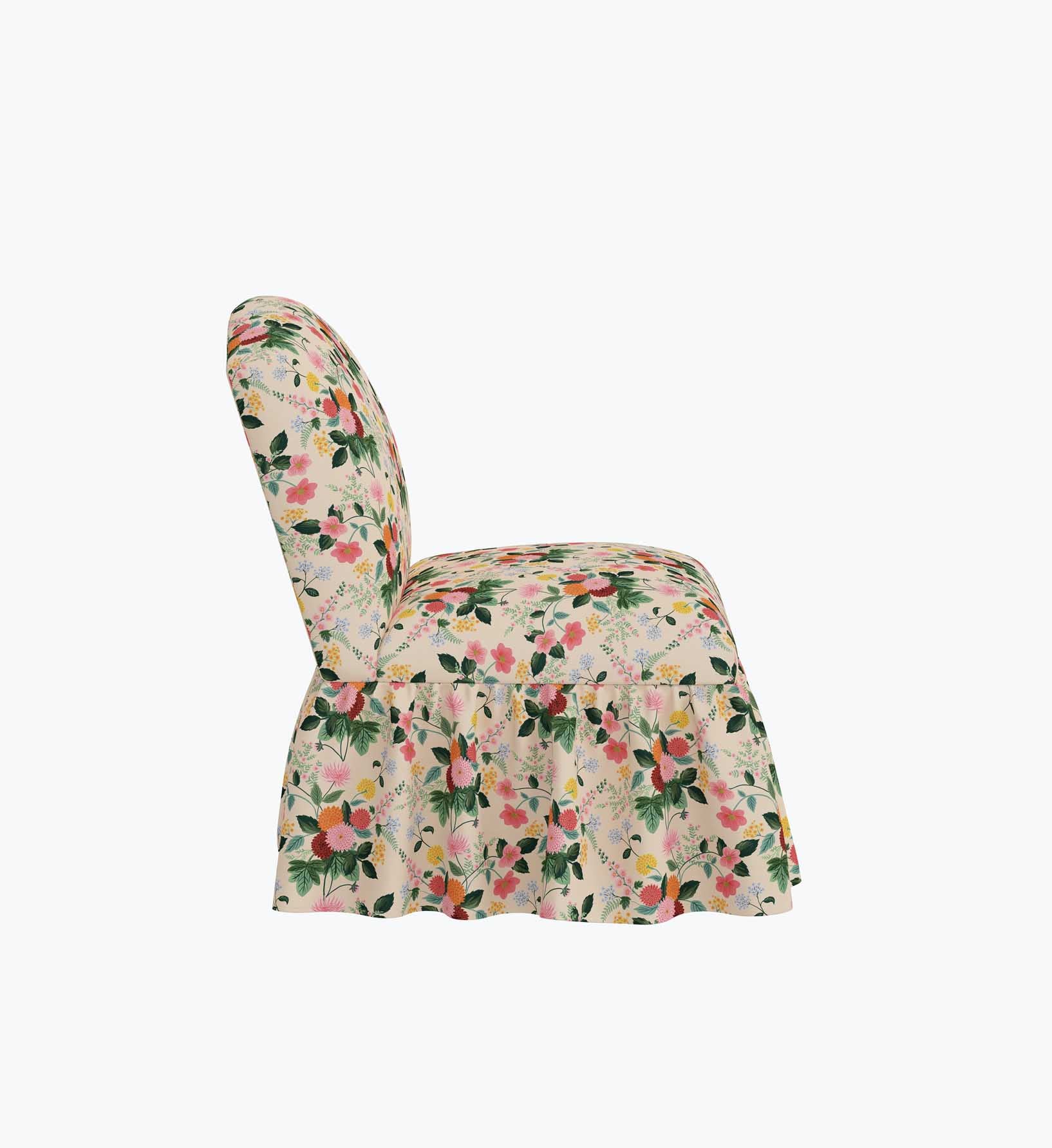 Edie Slipper Chair - Dahlia