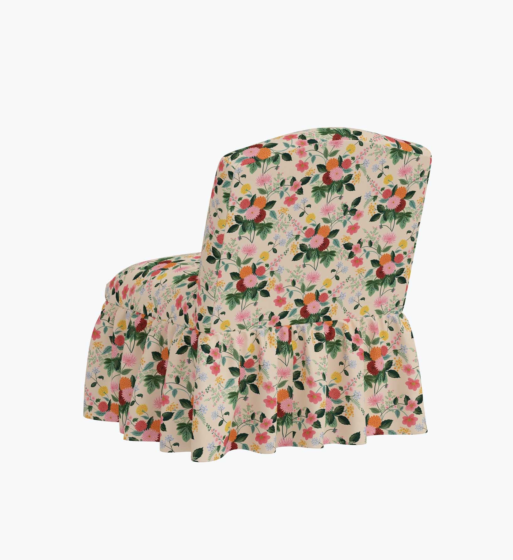 Edie Slipper Chair - Dahlia