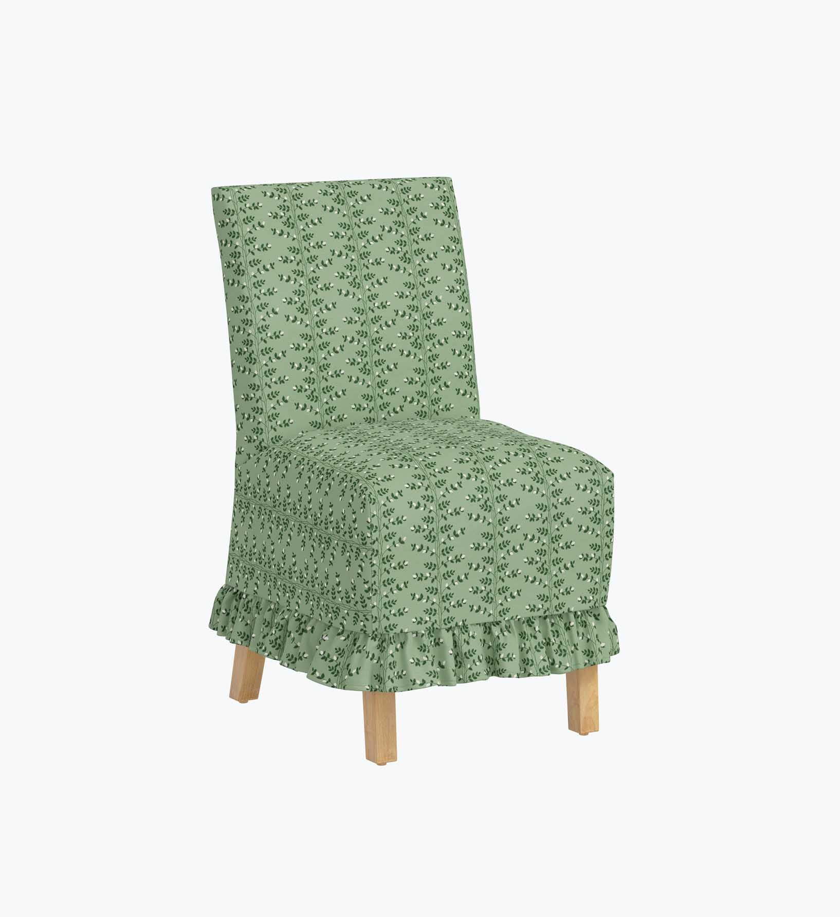 Louise Slipcover Dining Chair - Climbing Vines