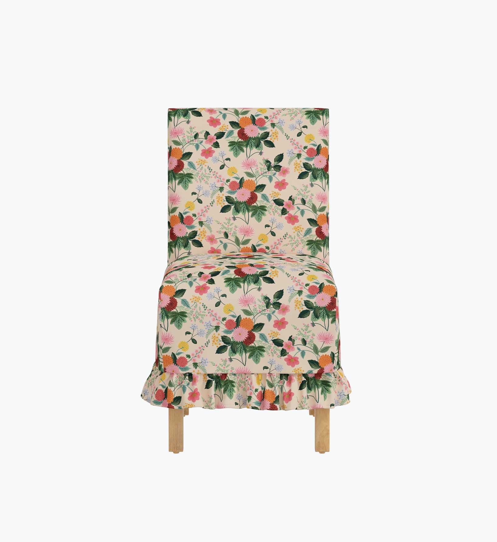 Louise Slipcover Dining Chair - Dahlia