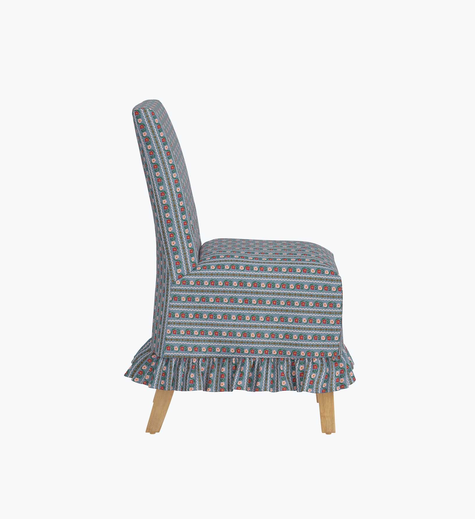 Louise Slipcover Dining Chair - Delphine