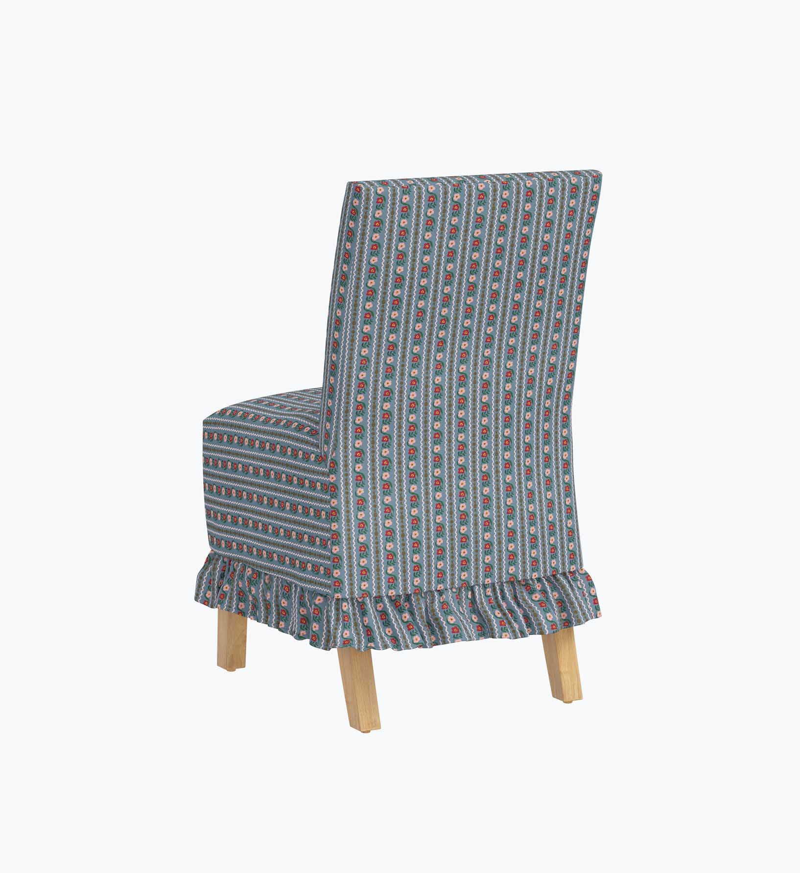 Louise Slipcover Dining Chair - Delphine
