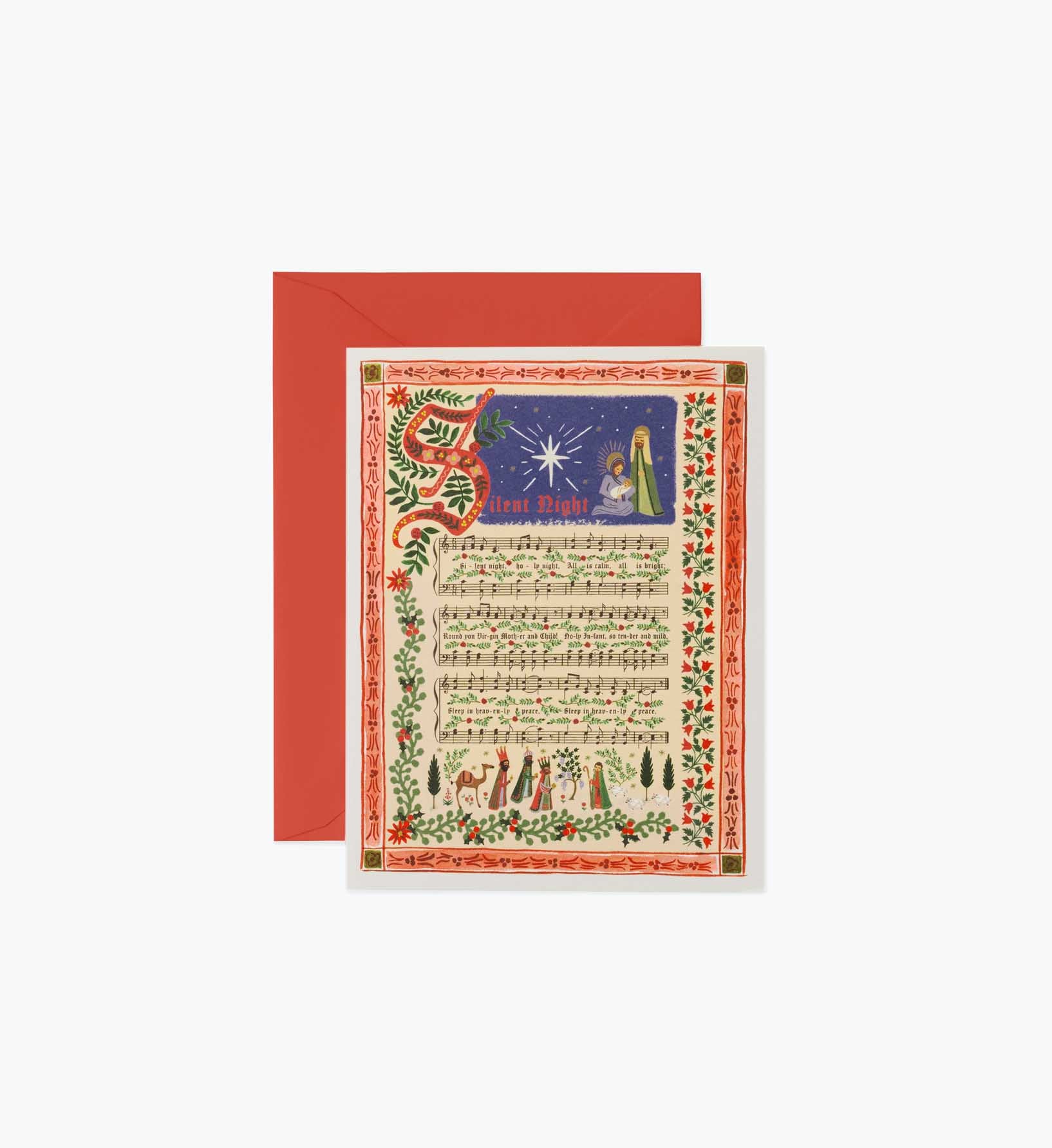 Silent Night Card