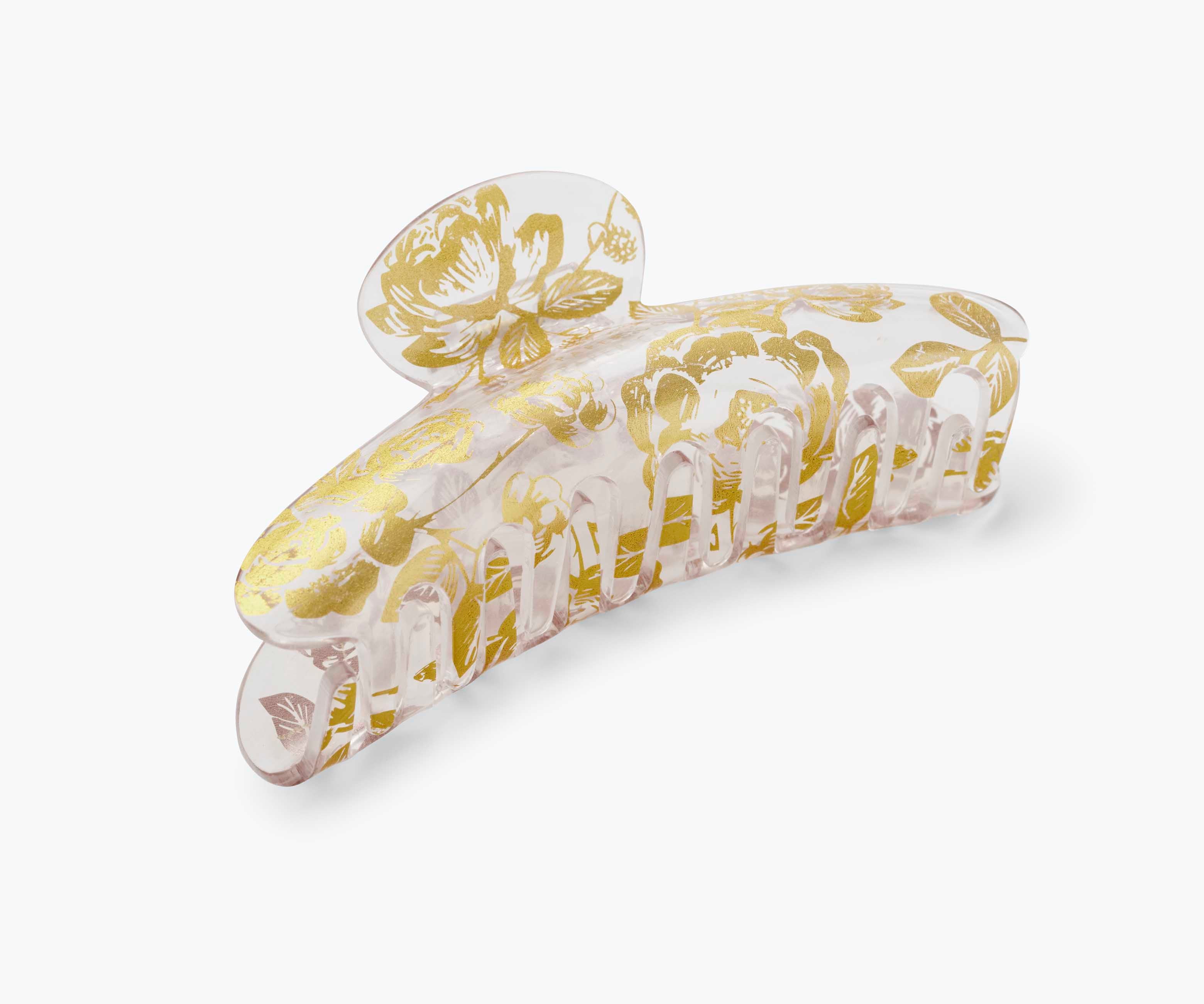 Large Claw Clip Set - English Rose