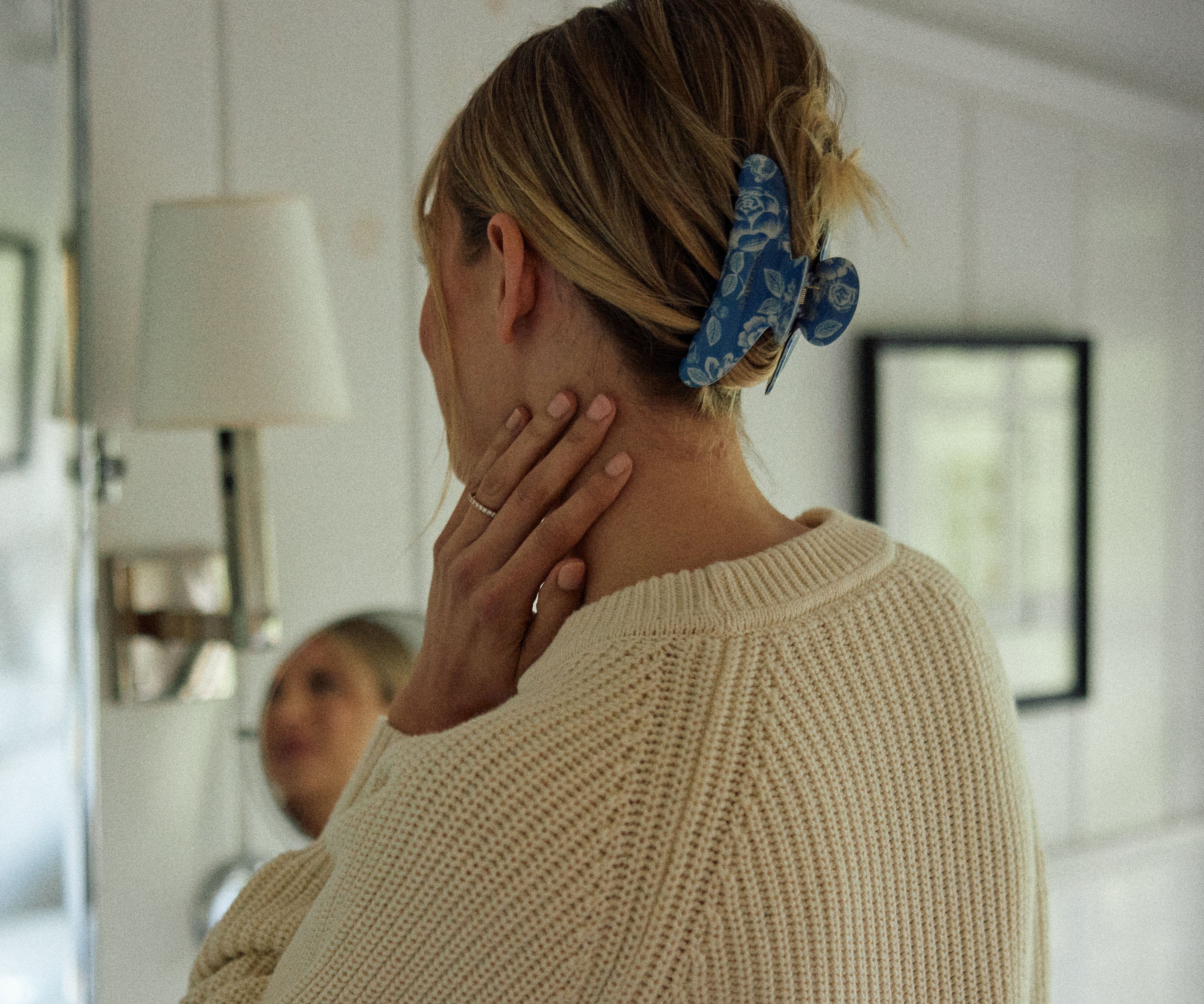 Large Claw Clip Set - English Rose