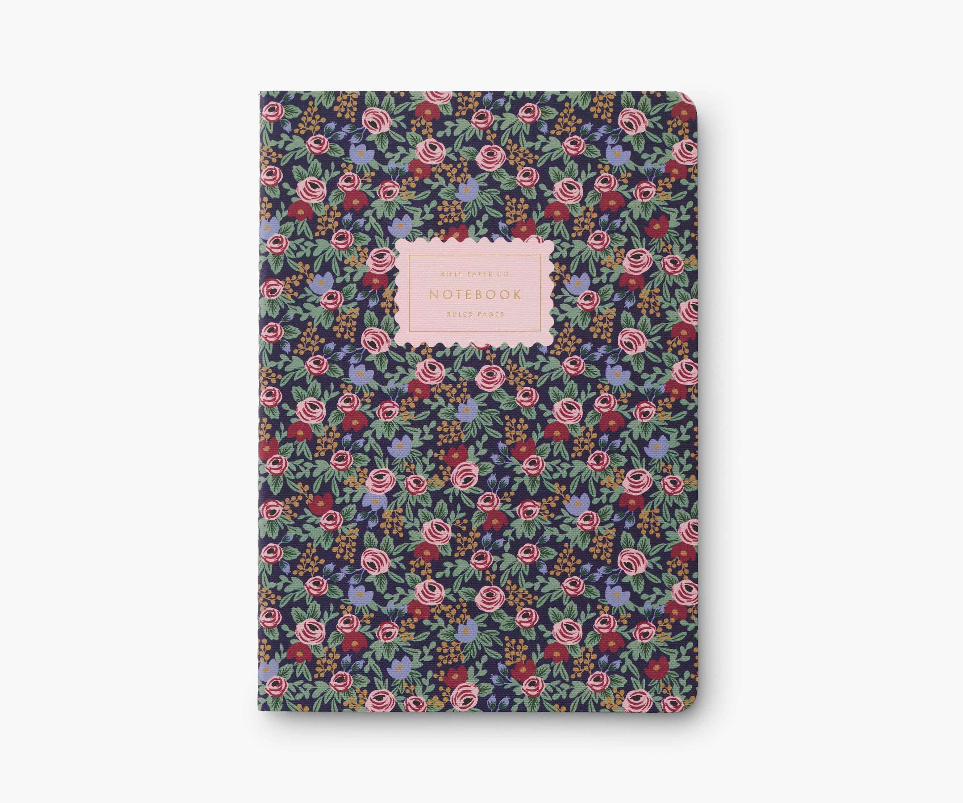 Stitched Notebook Set - Rosa
