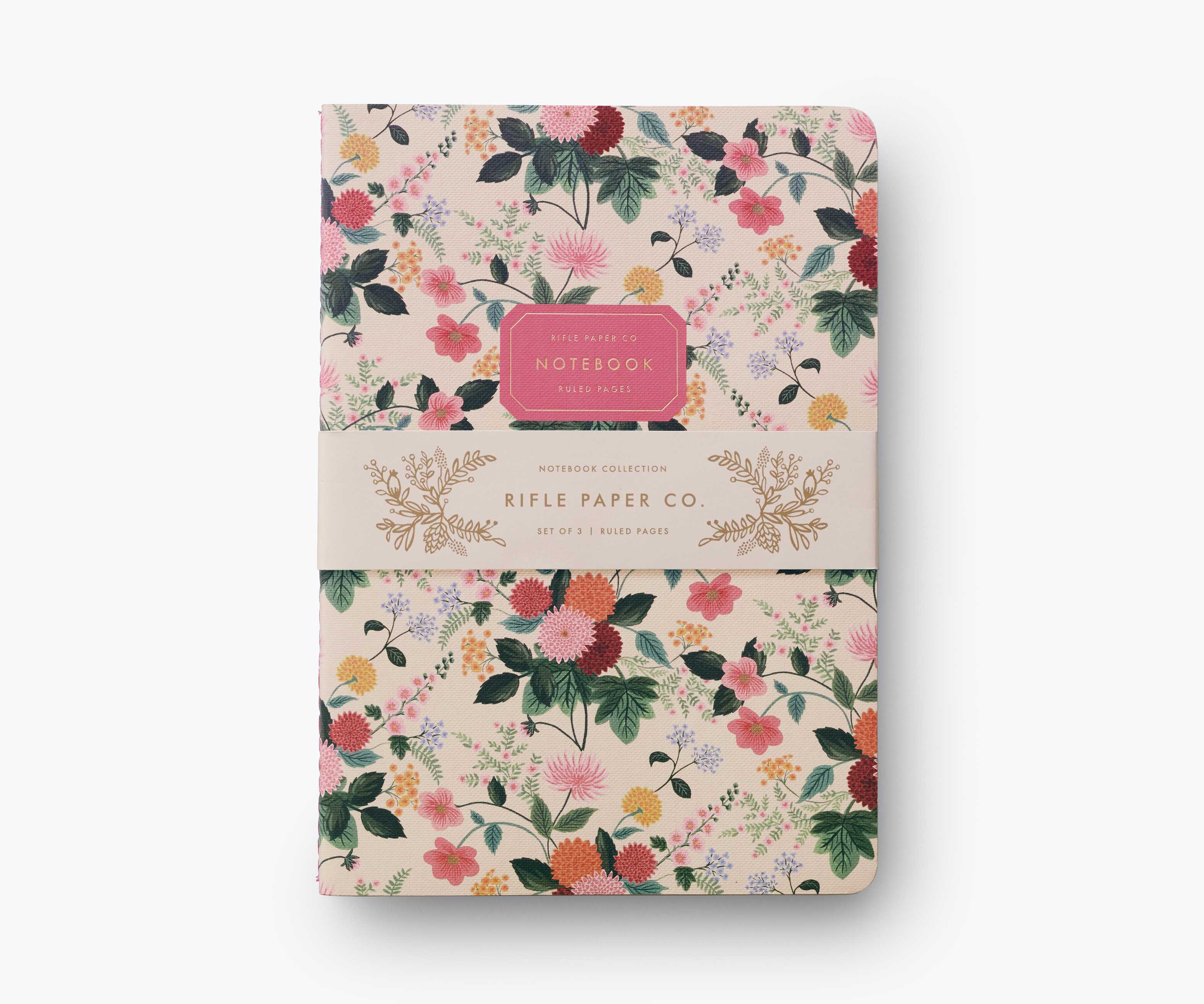 Stitched Notebook Set - Dahlia