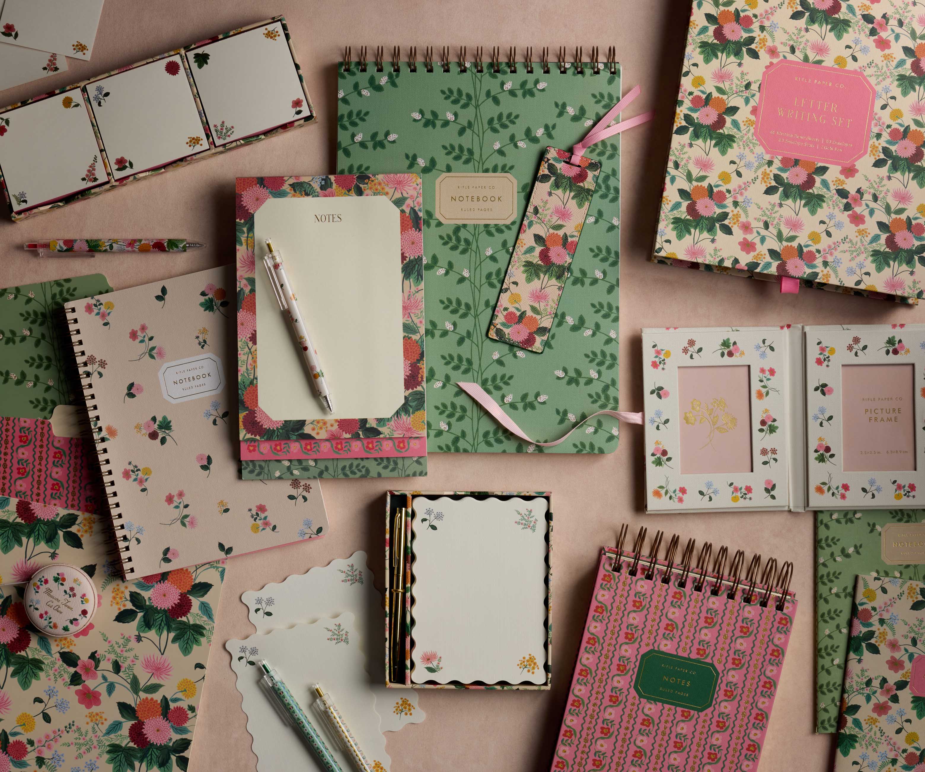 Stitched Notebook Set - Dahlia