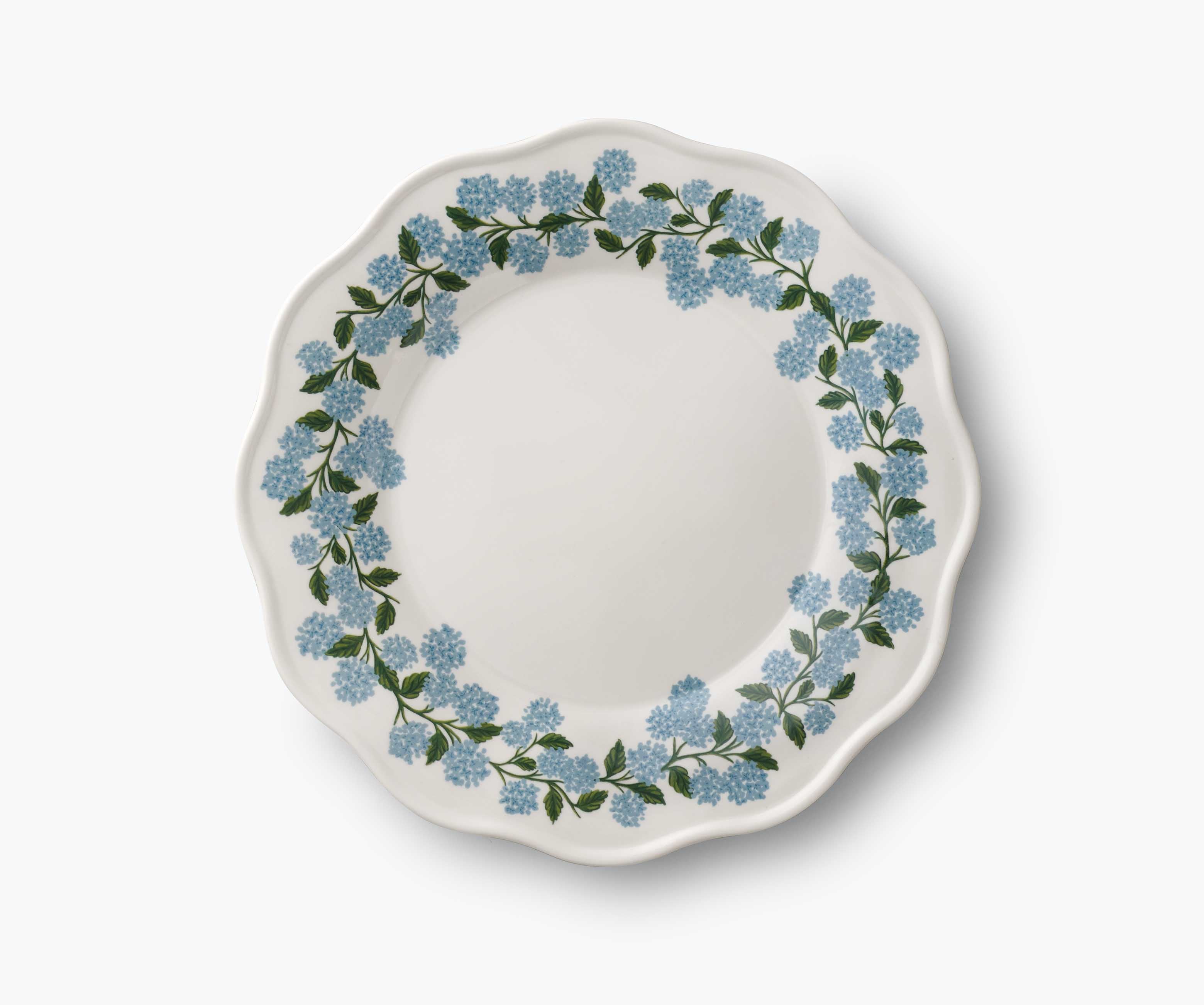 Melamine Assorted Dinner Plates - Hydrangea