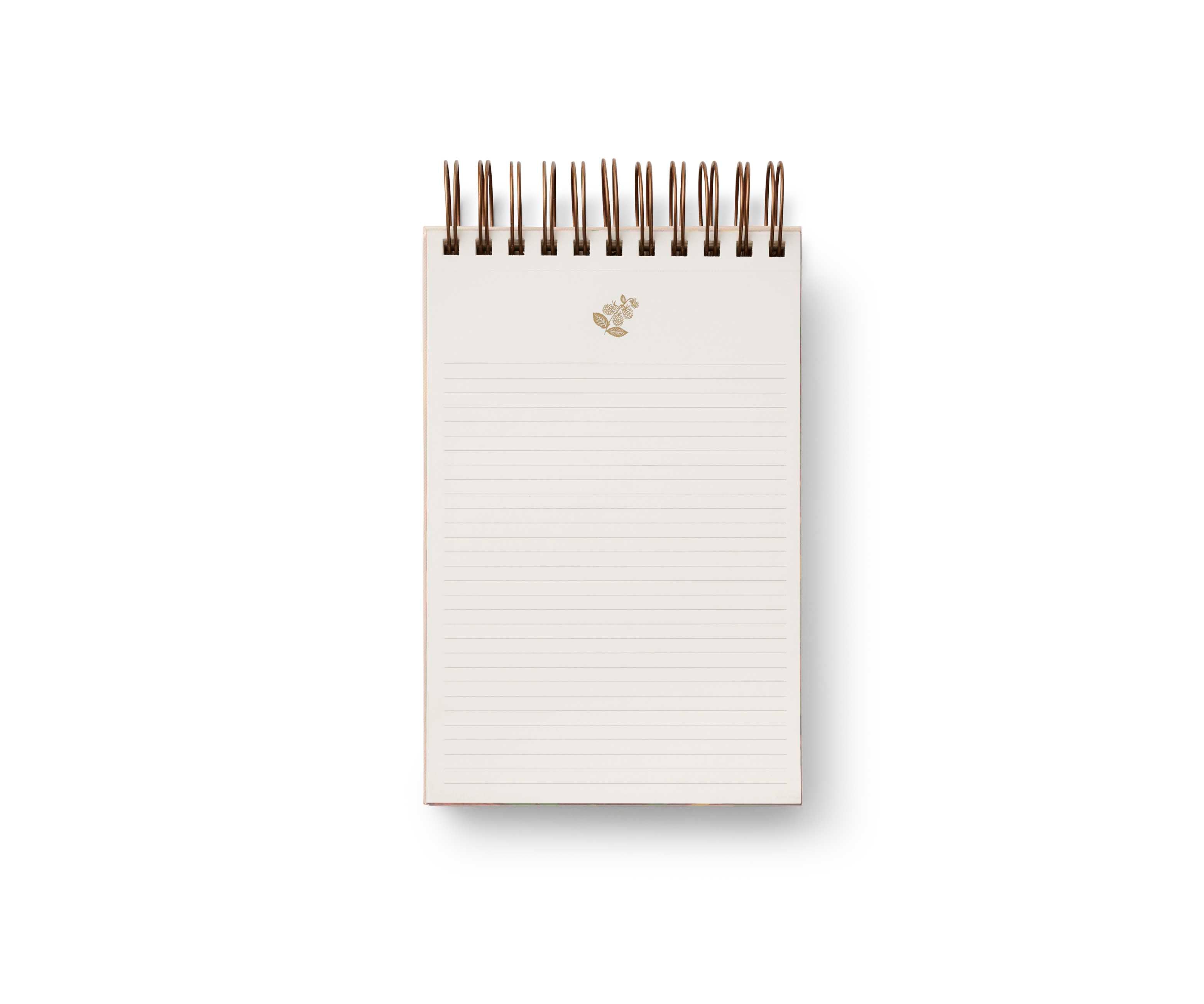 Desktop Spiral Notepad - English Rose