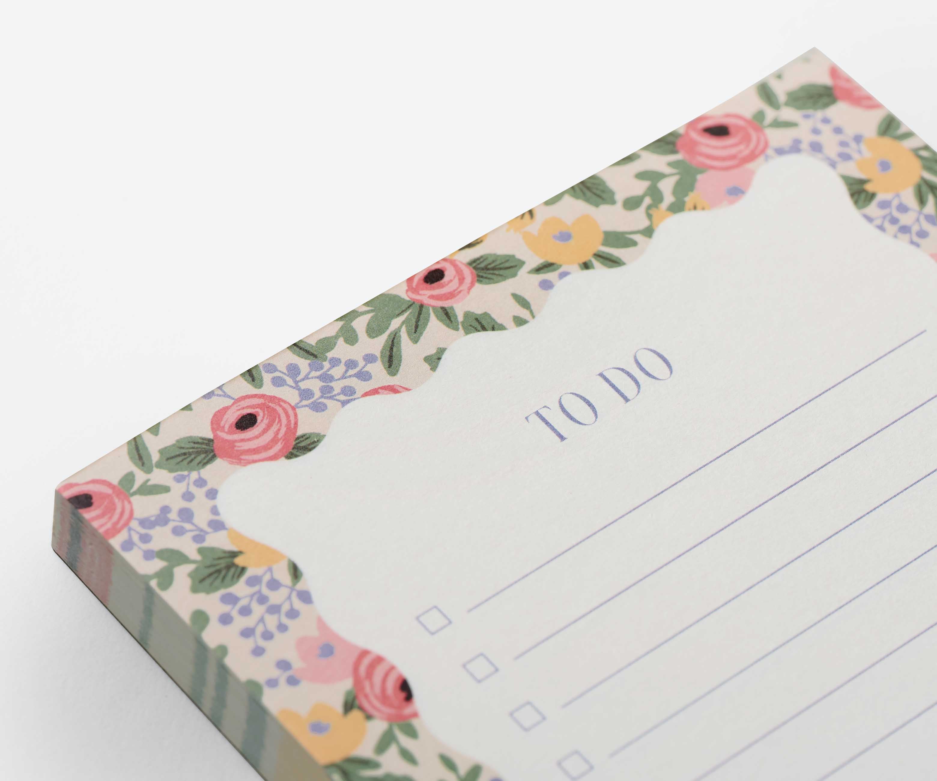 Checklist Notepad - Rosa