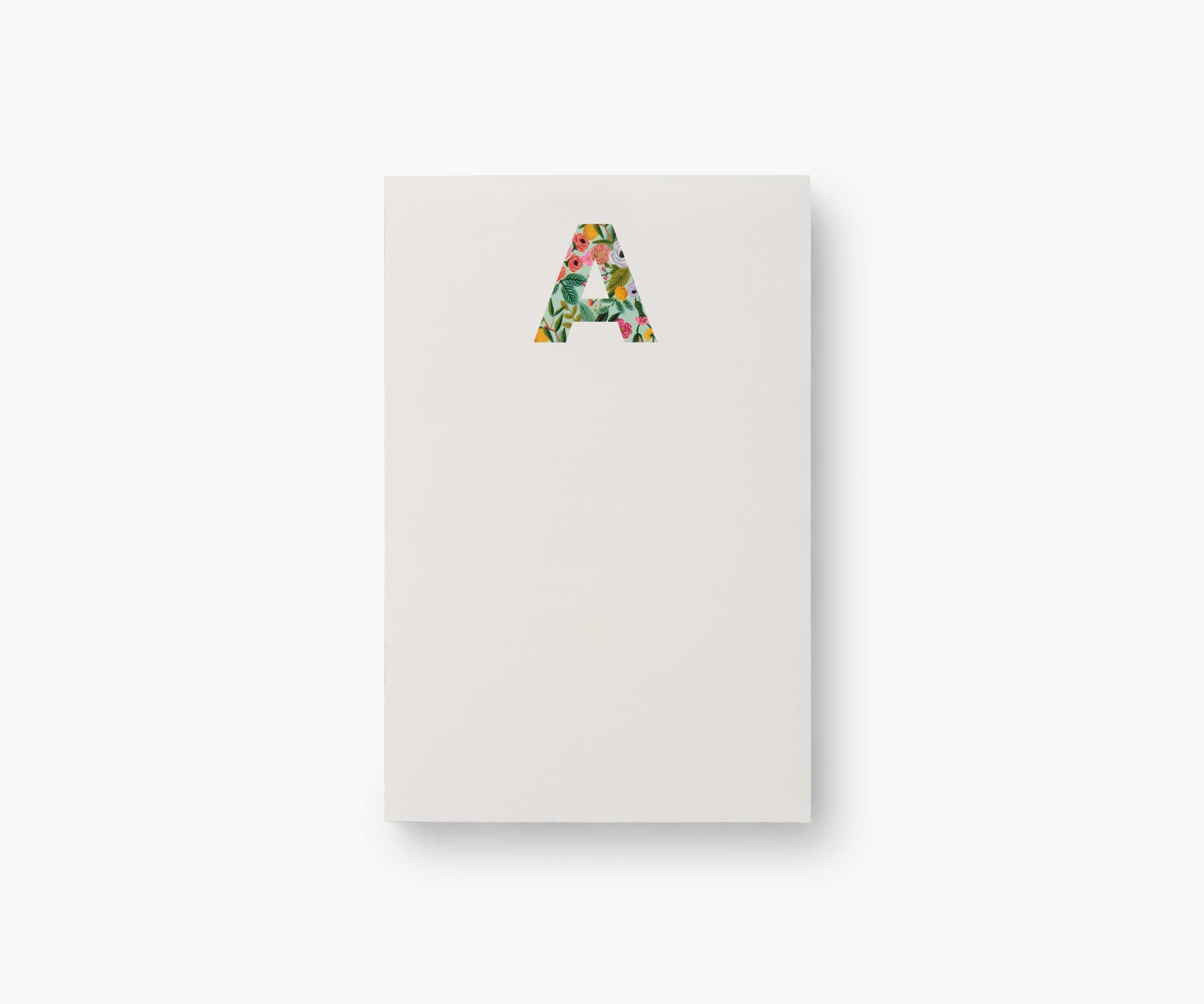 Monogram Notepad