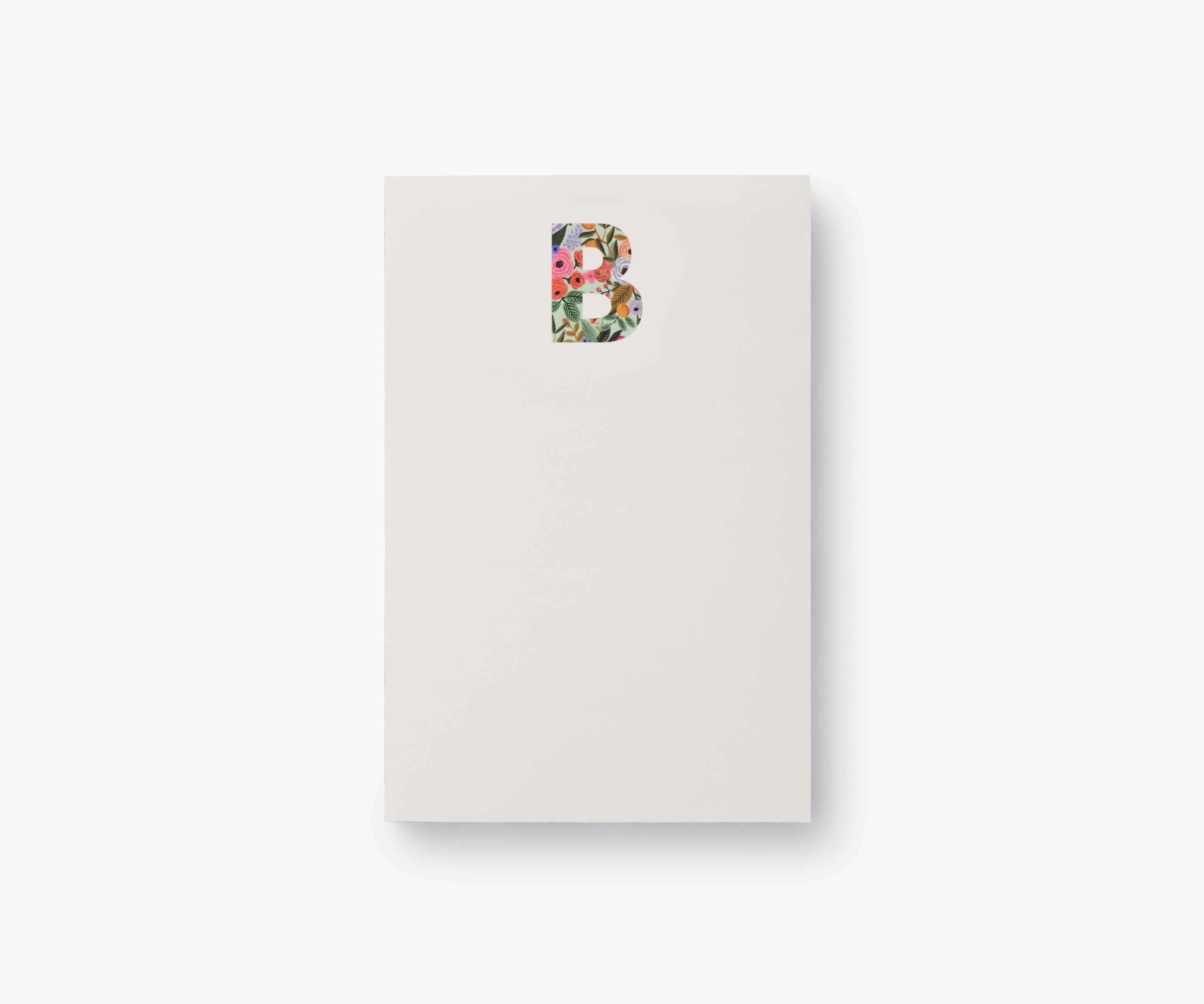 Monogram Notepad